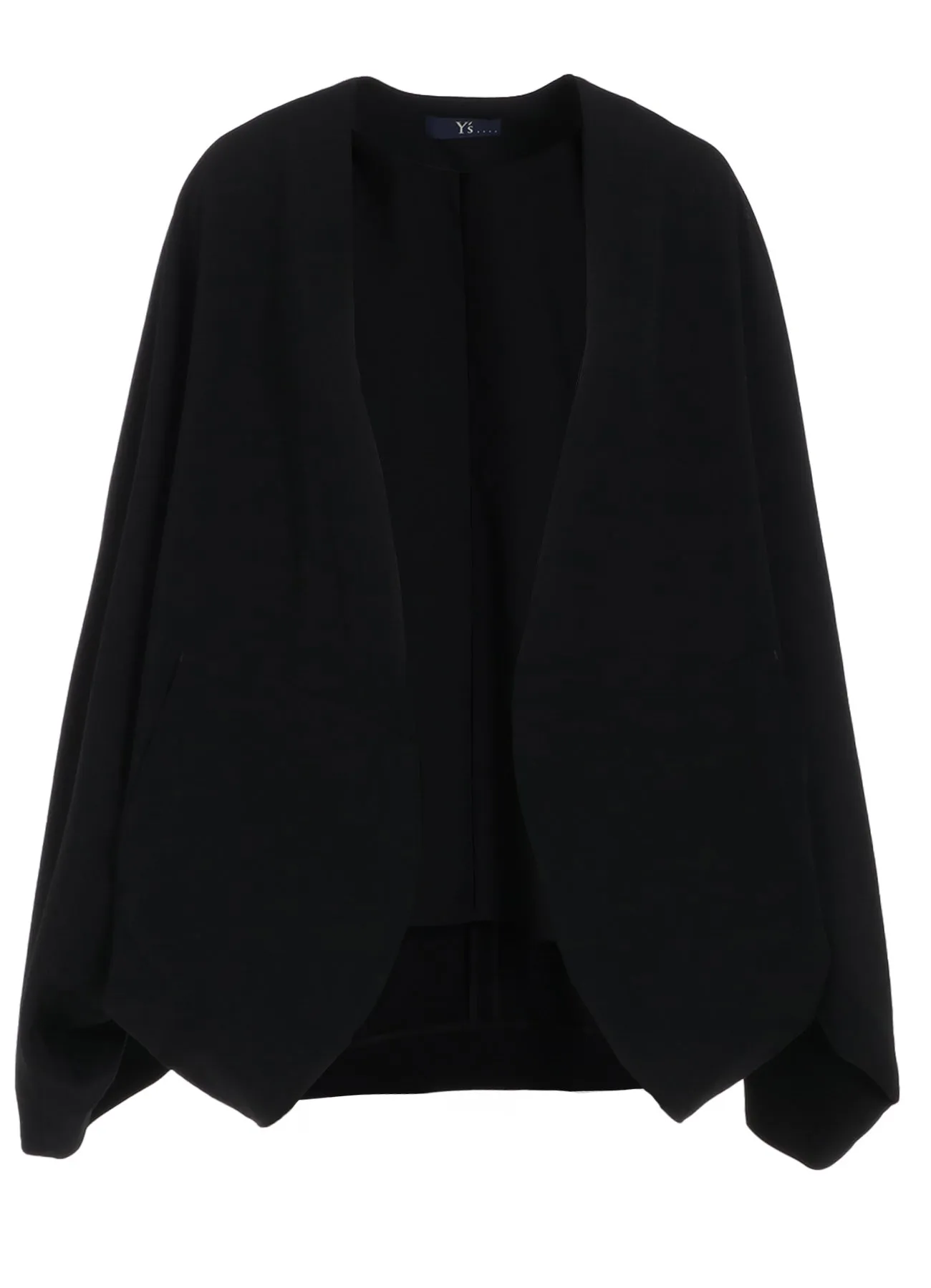 WOOL GABARDINE DOLMAN SLEEVE JACKET sold by Yohji Yamamoto product image thumbnail 2