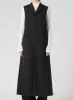 WOOL GABARDINE LONG VEST sold by Yohji Yamamoto