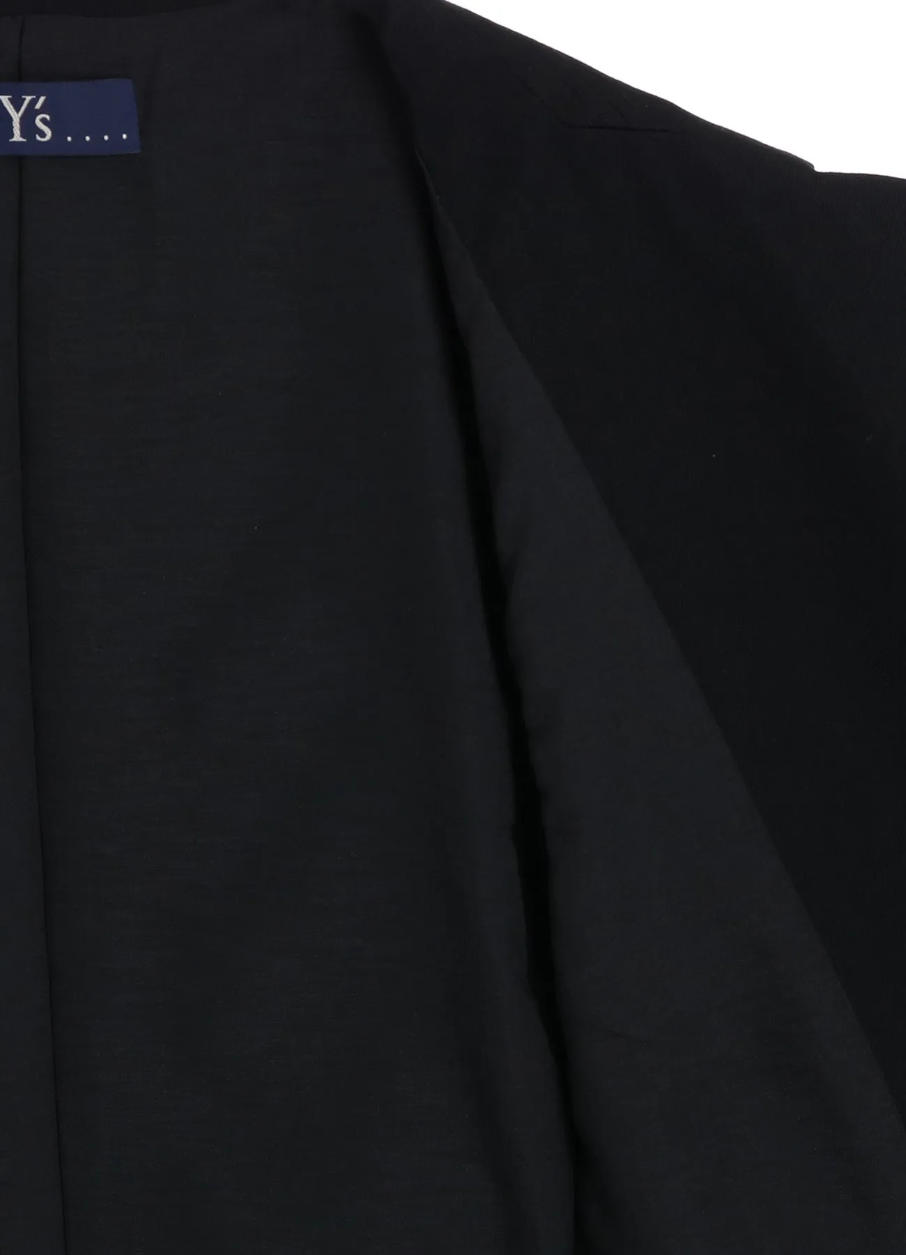 WOOL GABARDINE LONG VEST sold by Yohji Yamamoto product image thumbnail 4