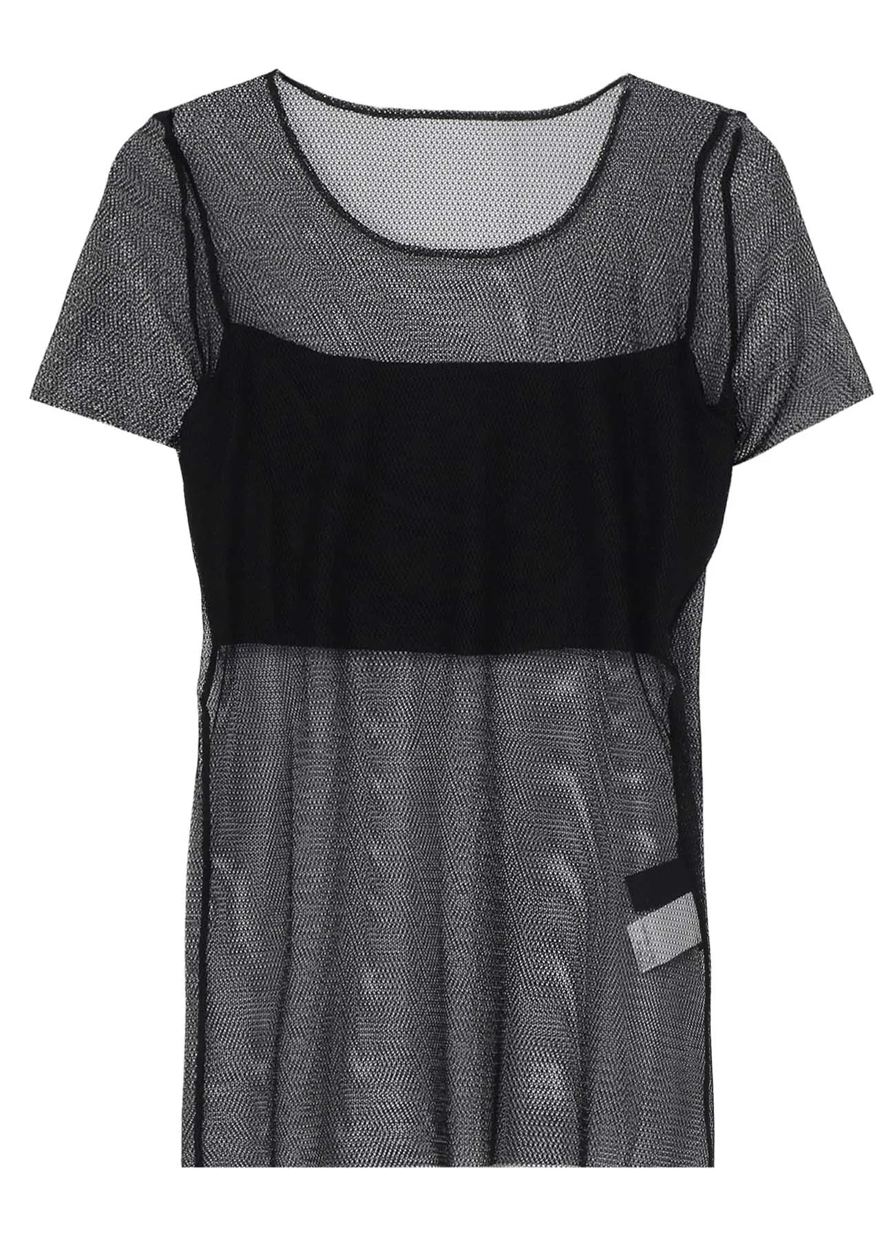 MODIFIED TULLE BUILT IN BRA T-SHIRT sold by Yohji Yamamoto product image thumbnail 2