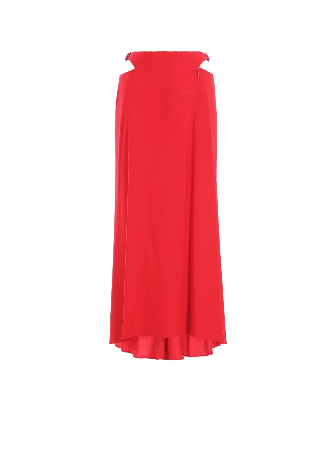 BACK SATIN CROSS WAIST BELT SKIRT sold by Yohji Yamamoto