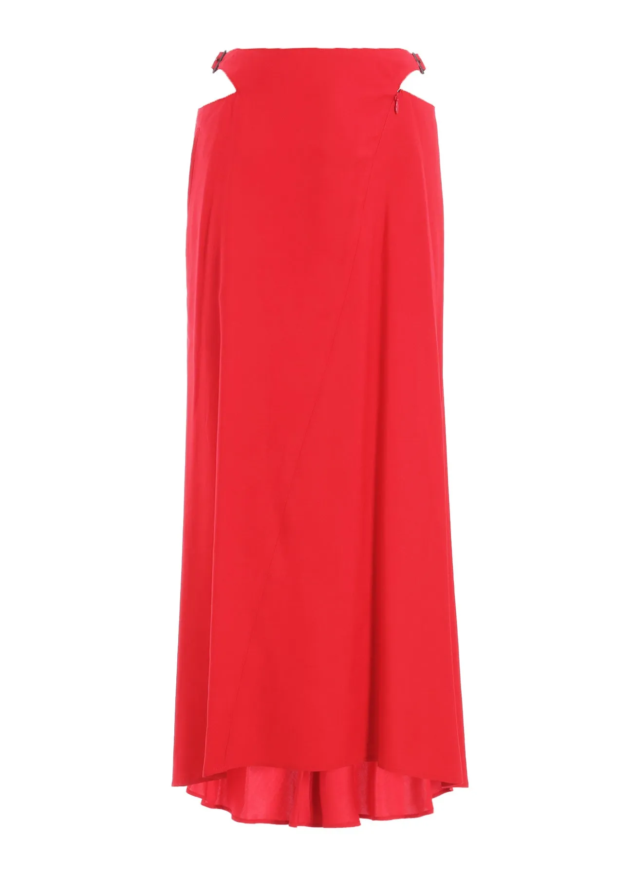 BACK SATIN CROSS WAIST BELT SKIRT sold by Yohji Yamamoto product image thumbnail 2