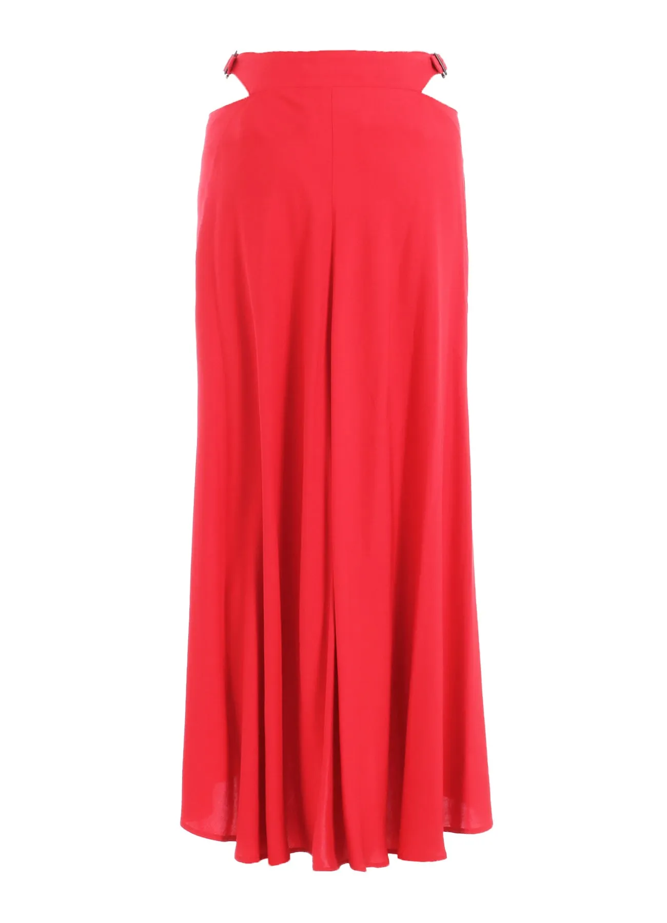 BACK SATIN CROSS WAIST BELT SKIRT sold by Yohji Yamamoto product image thumbnail 3