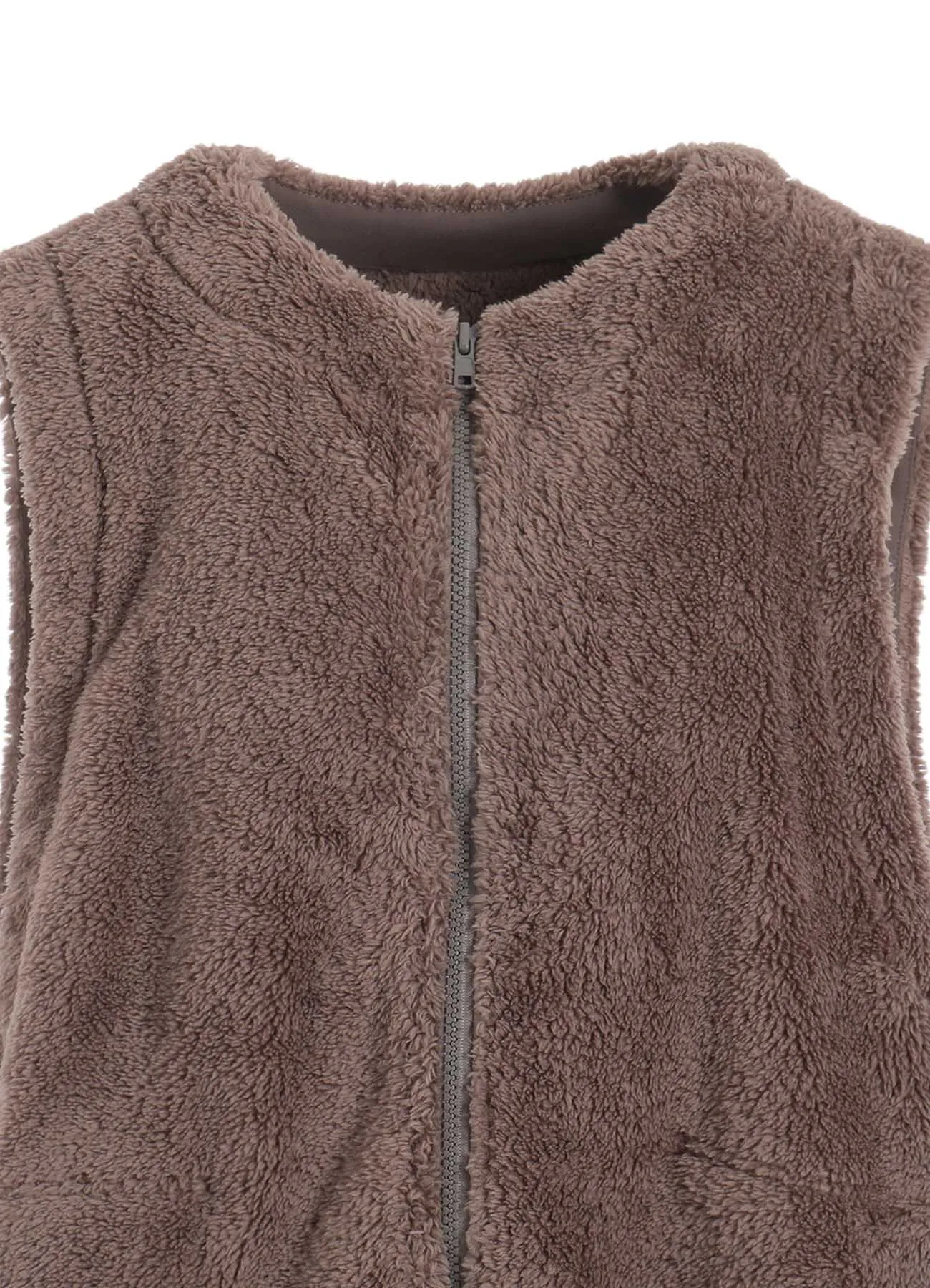 AIRY BOA VEST sold by Yohji Yamamoto product image thumbnail 5