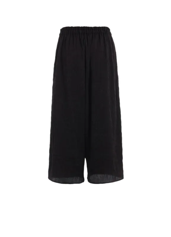 SATIN WASHER PENGUIN PANTS made by Yohji Yamamoto