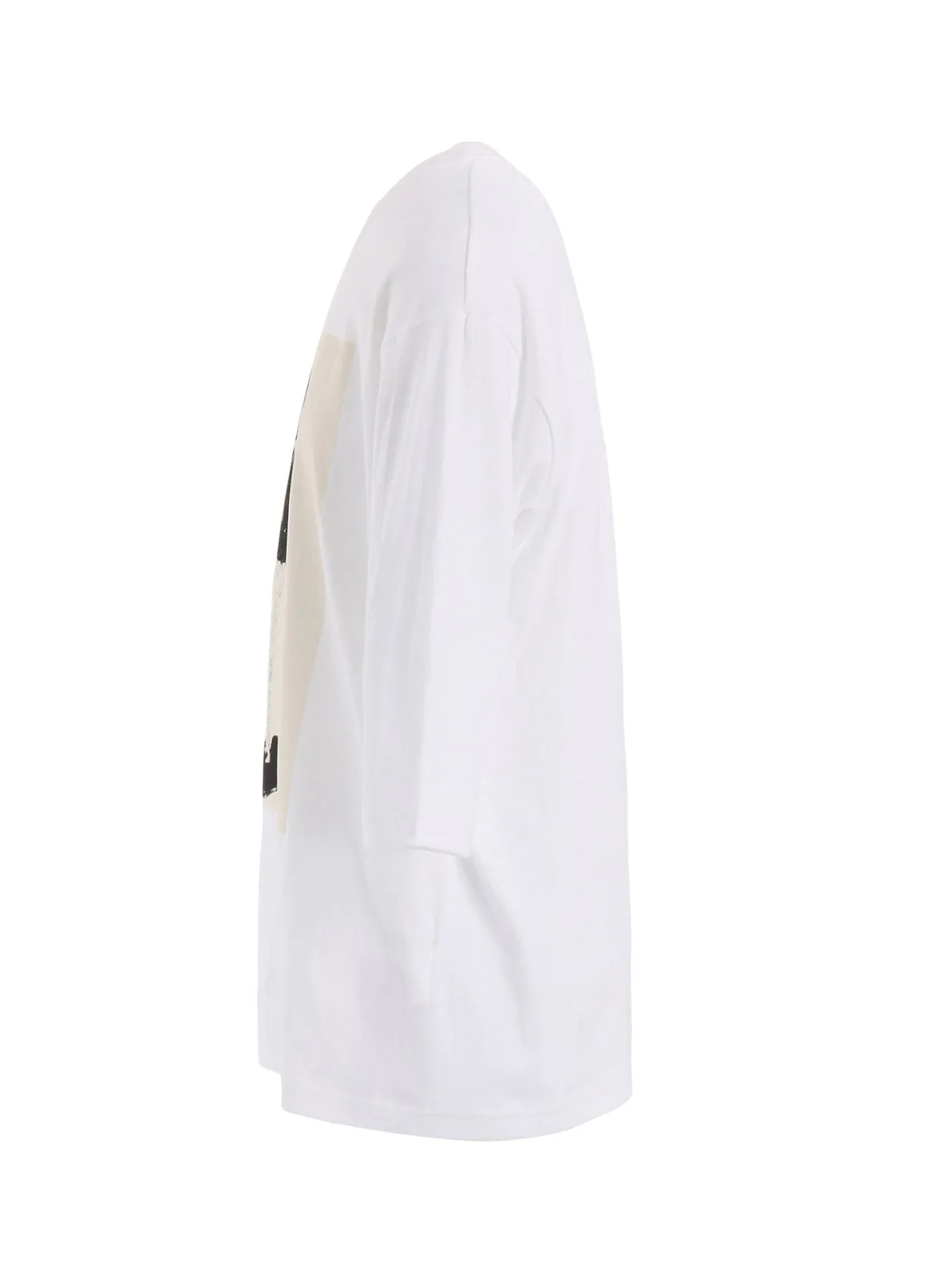 20/1 COMBED JERSEY FLOWER PRINT 3/4 SLEEVE SHIRT sold by Yohji Yamamoto product image thumbnail 3