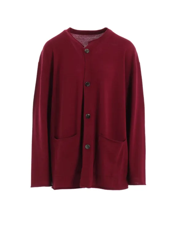 WASHABLE WOOL KNIT CARDIGAN sold by Yohji Yamamoto