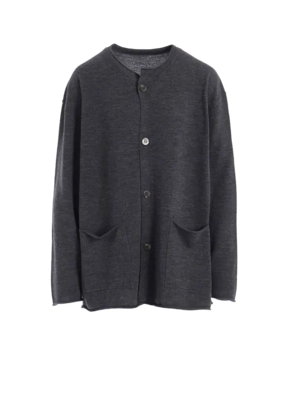WASHABLE WOOL KNIT CARDIGAN sold by Yohji Yamamoto