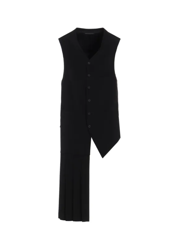 TA TUXEDO PLEATED VEST made by Yohji Yamamoto