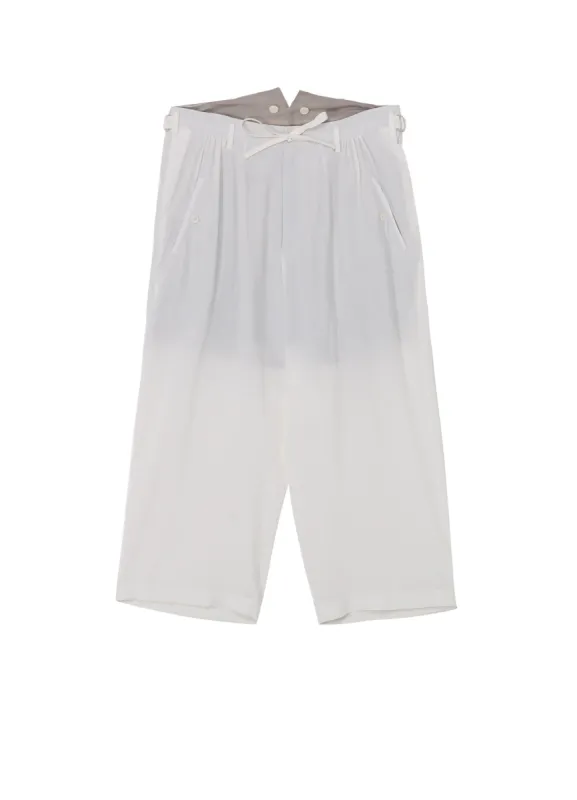 RY/S ETTE SUSPENDER SLIM PANTS sold by Yohji Yamamoto