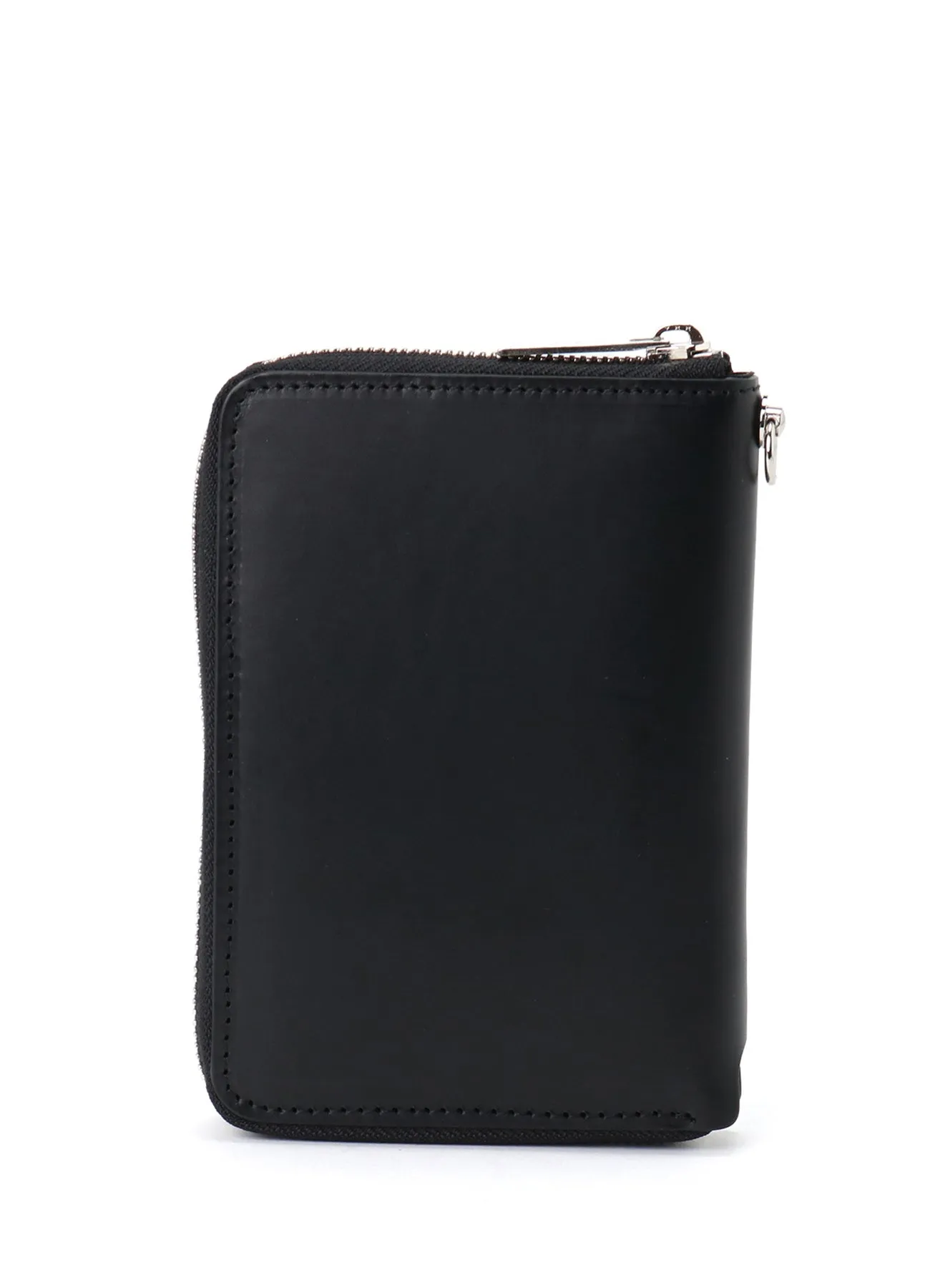 COW LEATHER ZIPPER WALLET S sold by Yohji Yamamoto product image thumbnail 4