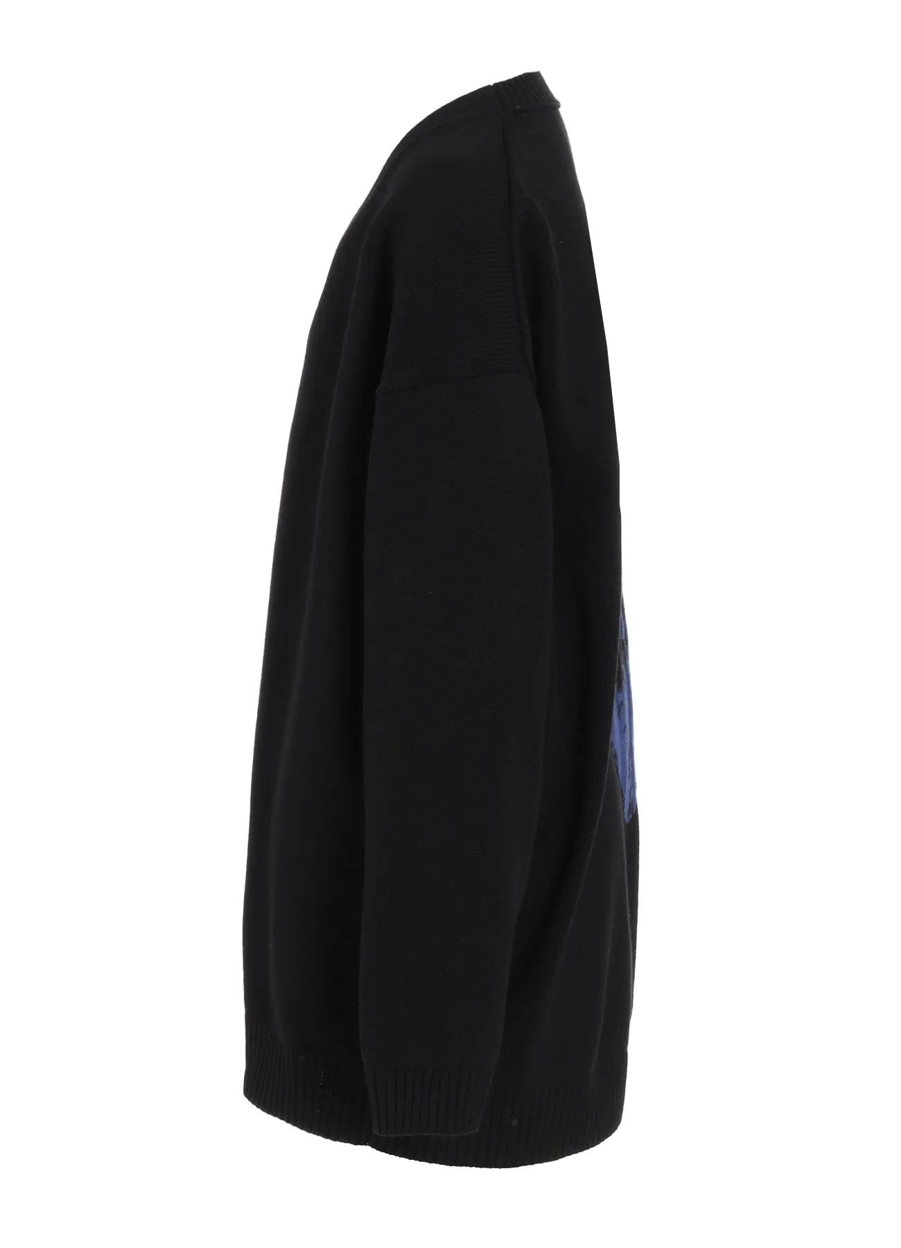 BIG FLOWER KNIT CARDIGAN sold by Yohji Yamamoto product image thumbnail 3