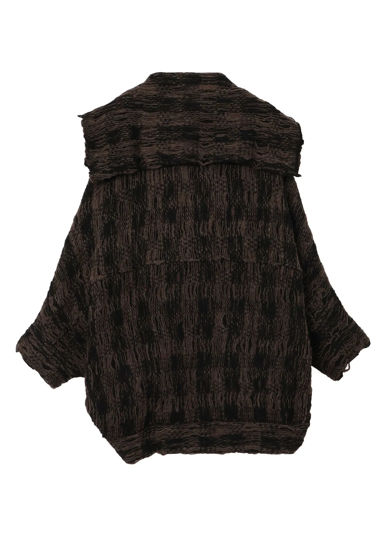PLAID JACQUARD DOUBLE POCKET CARDIGAN sold by Yohji Yamamoto product image thumbnail 3