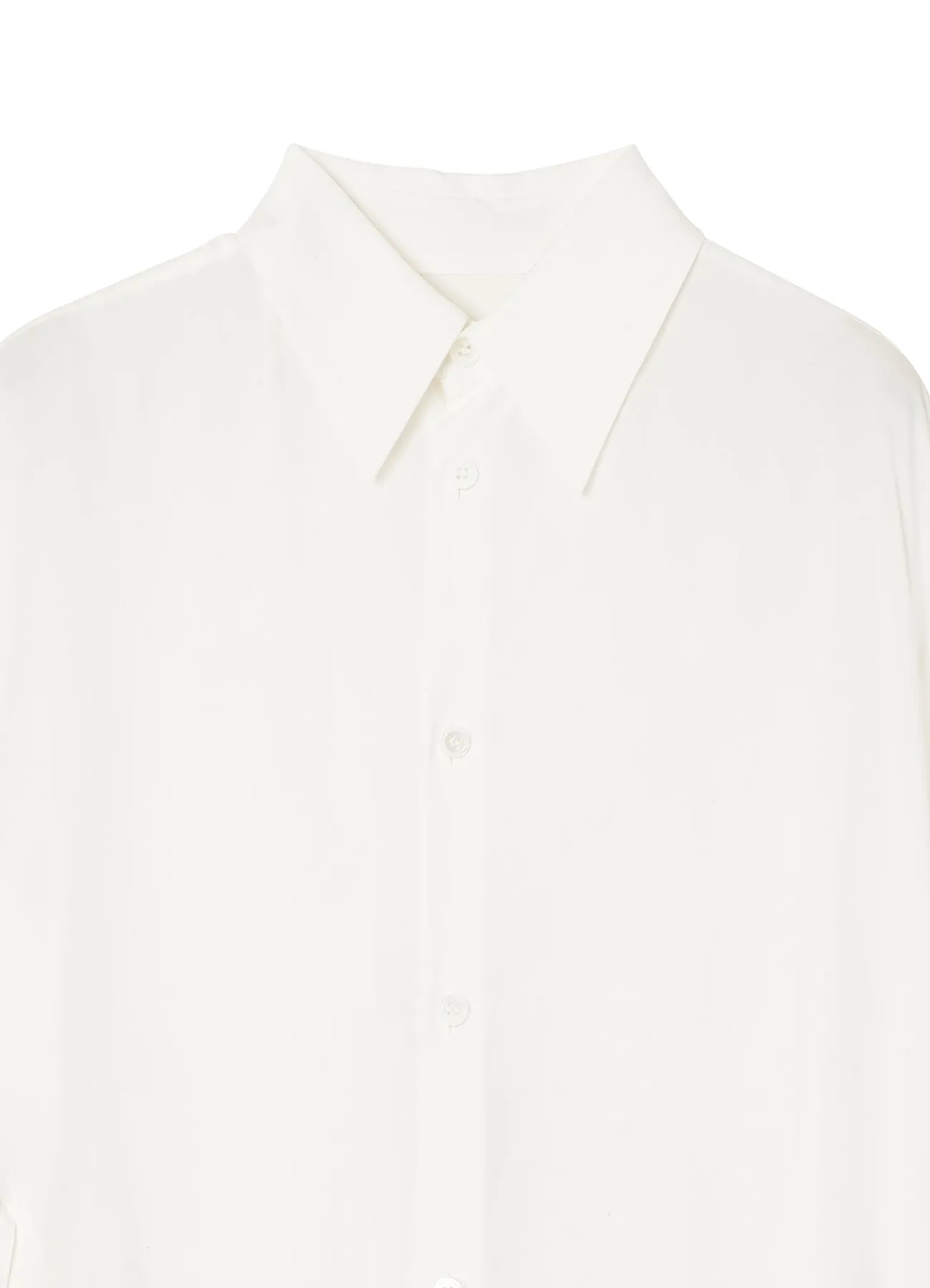 80/2 RAYON/BROAD LACE UP BLOUSE sold by Yohji Yamamoto product image thumbnail 4