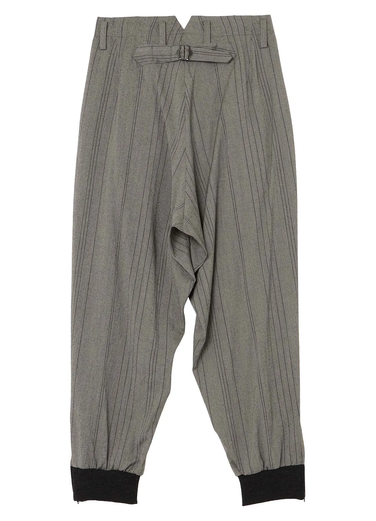 W/RY RANDOM HERRINGBONE RIB SLEEVE PANTS sold by Yohji Yamamoto product image thumbnail 3