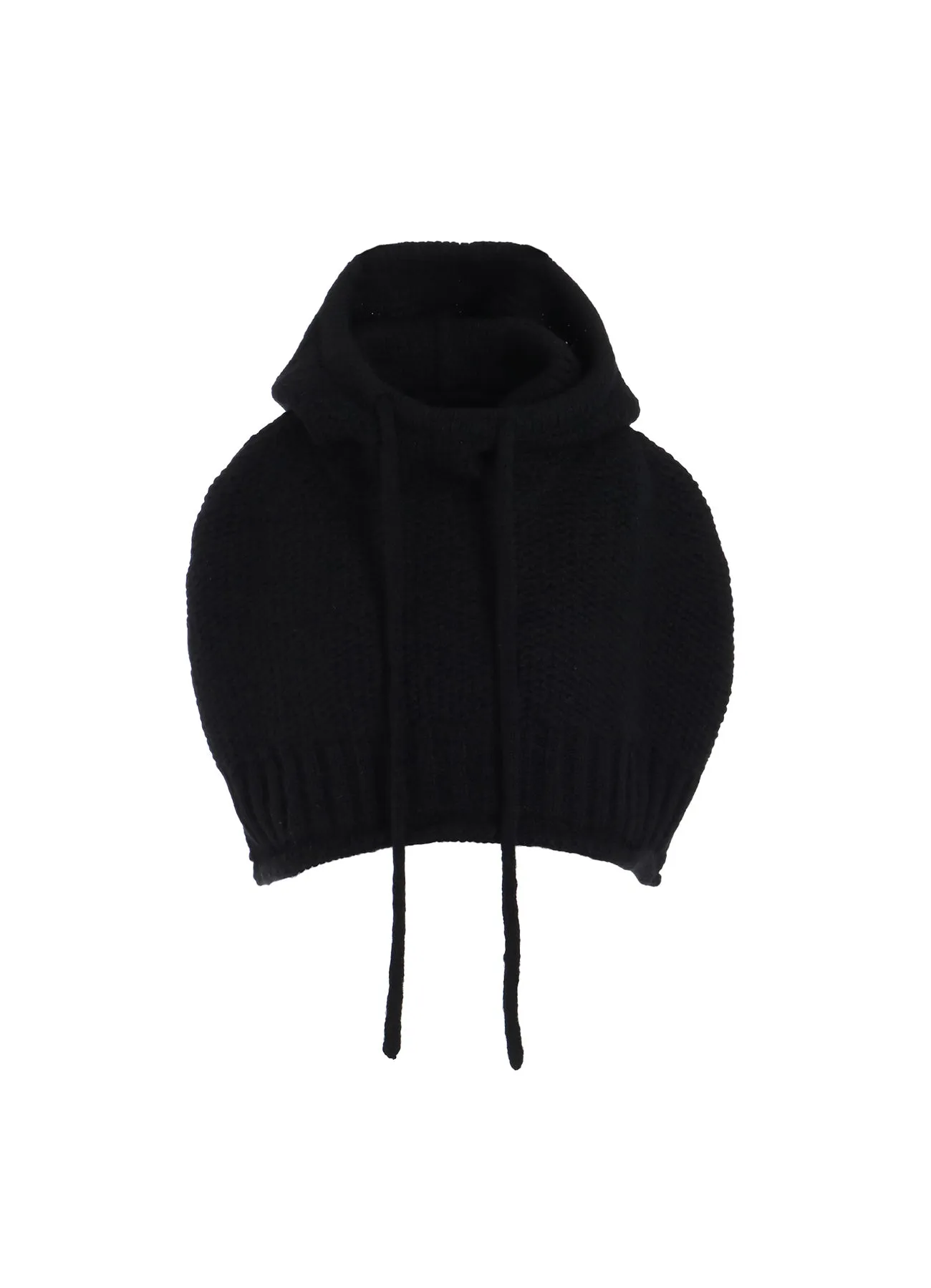 KNIT HOODED WARMER sold by Yohji Yamamoto product image thumbnail 5