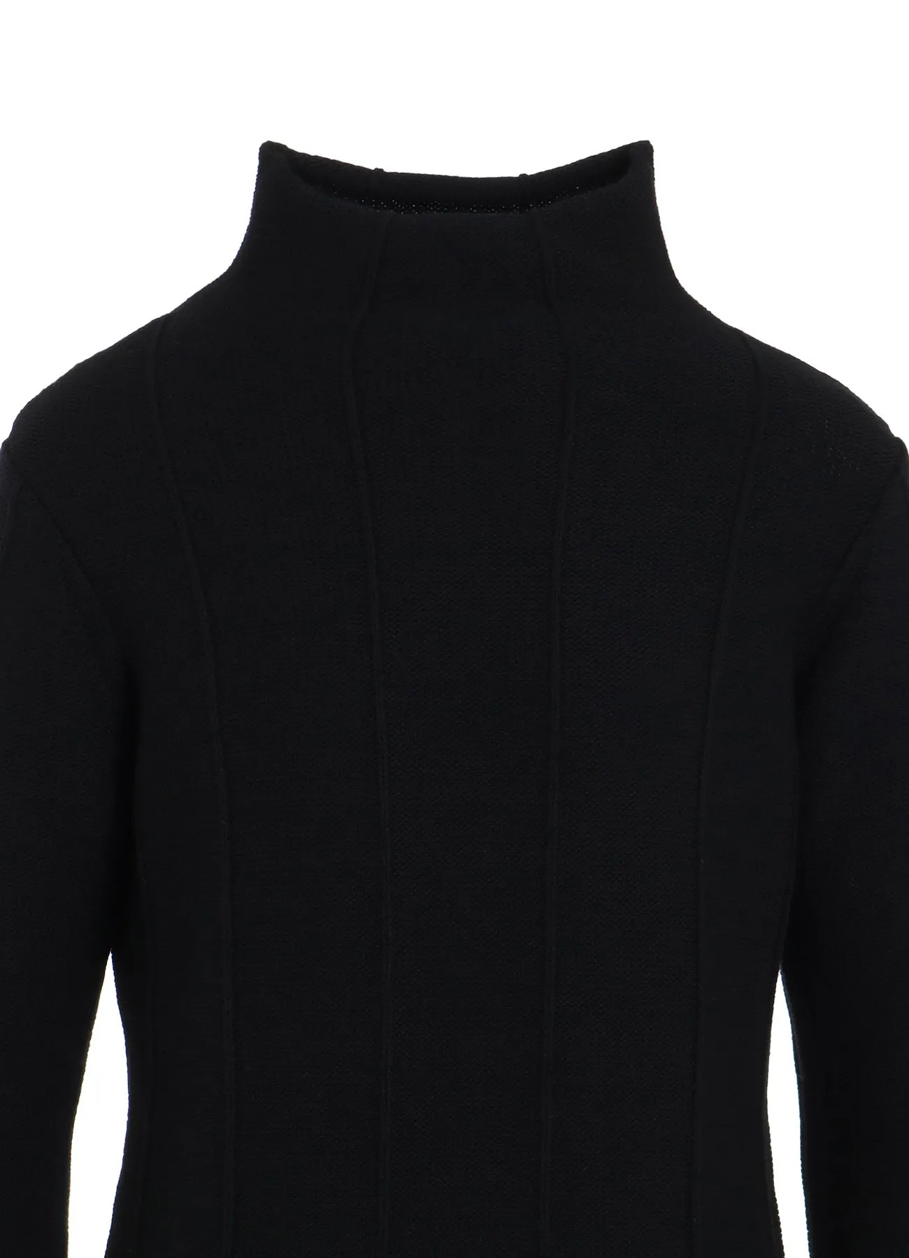 BACKSIDE KNIT POCKET DETAIL HIGH NECK PO sold by Yohji Yamamoto product image thumbnail 5