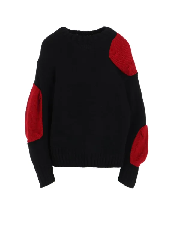 COLOR COMBI BLOCK PATTERN BOX DETAIL PO sold by Yohji Yamamoto