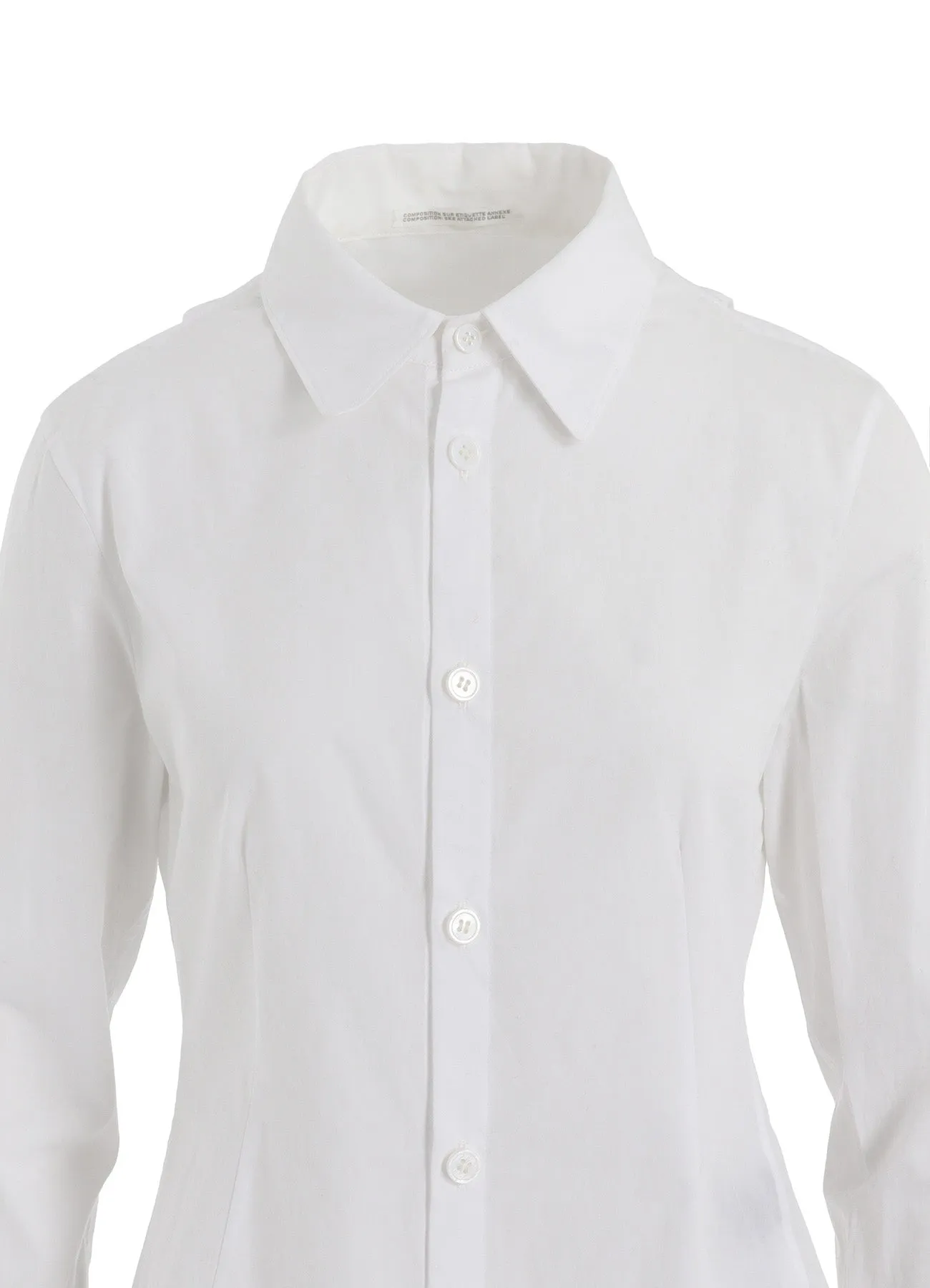 COTTON BROAD SAILOR CUTTING BLOUSE sold by Yohji Yamamoto product image thumbnail 5