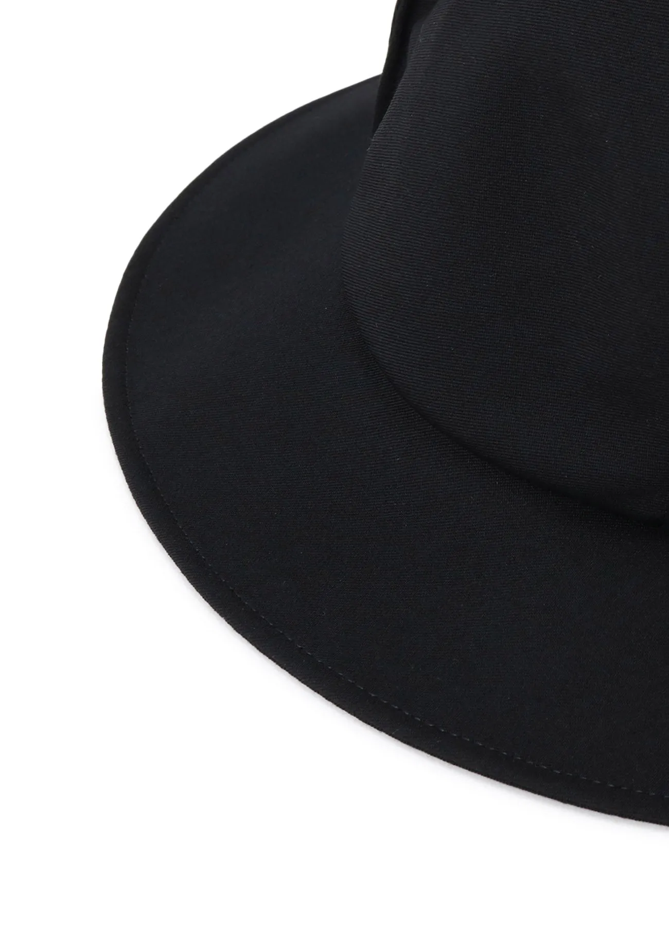GABARDINE SQUARE CROWN HAT sold by Yohji Yamamoto product image thumbnail 5