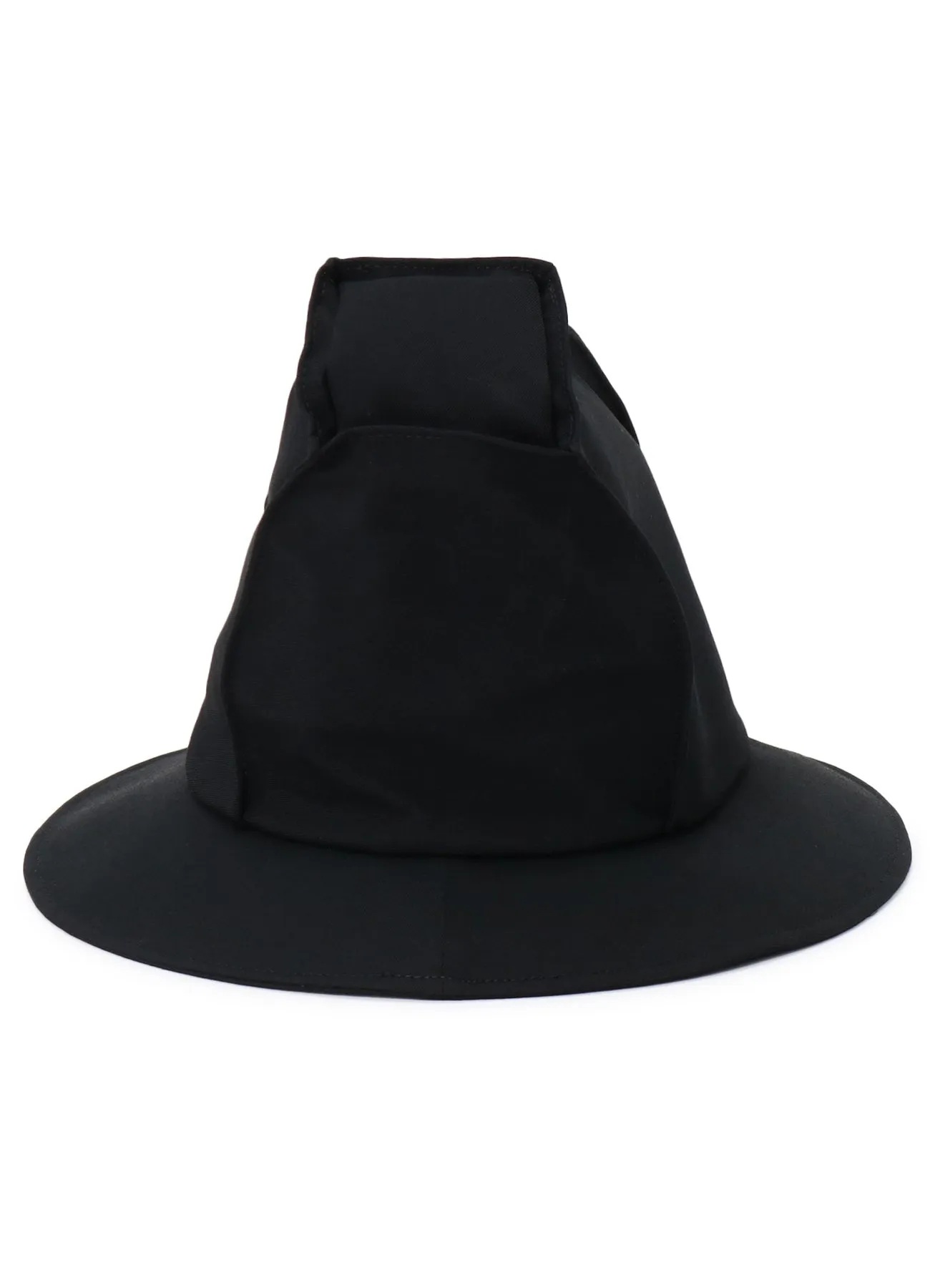 GABARDINE SQUARE CROWN HAT sold by Yohji Yamamoto product image thumbnail 4