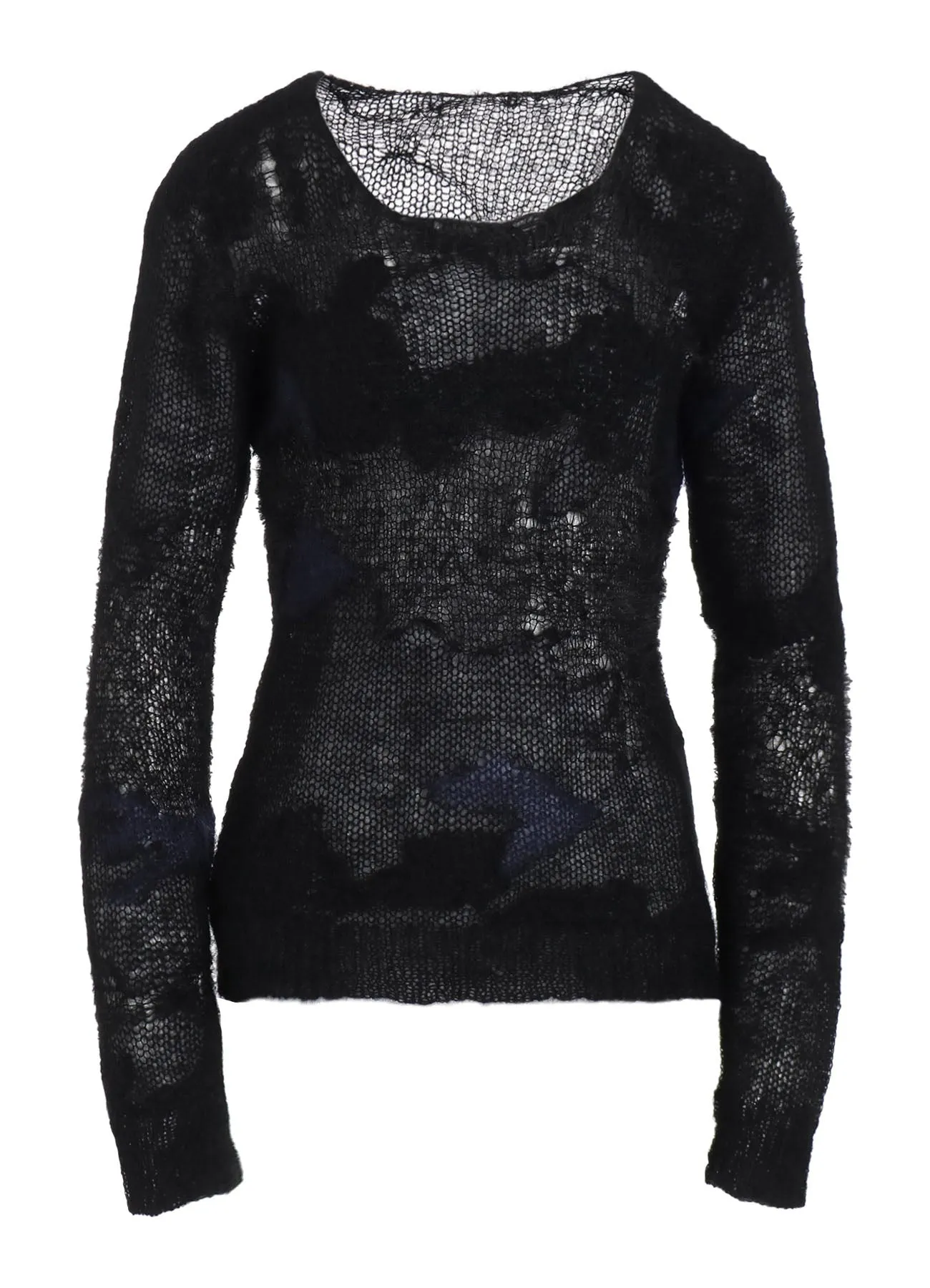 MOHAIR R-CAMOFLAGE KNIT sold by Yohji Yamamoto product image thumbnail 2