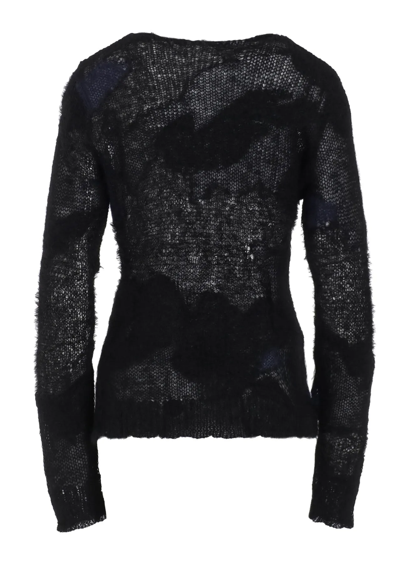 MOHAIR R-CAMOFLAGE KNIT sold by Yohji Yamamoto product image thumbnail 3