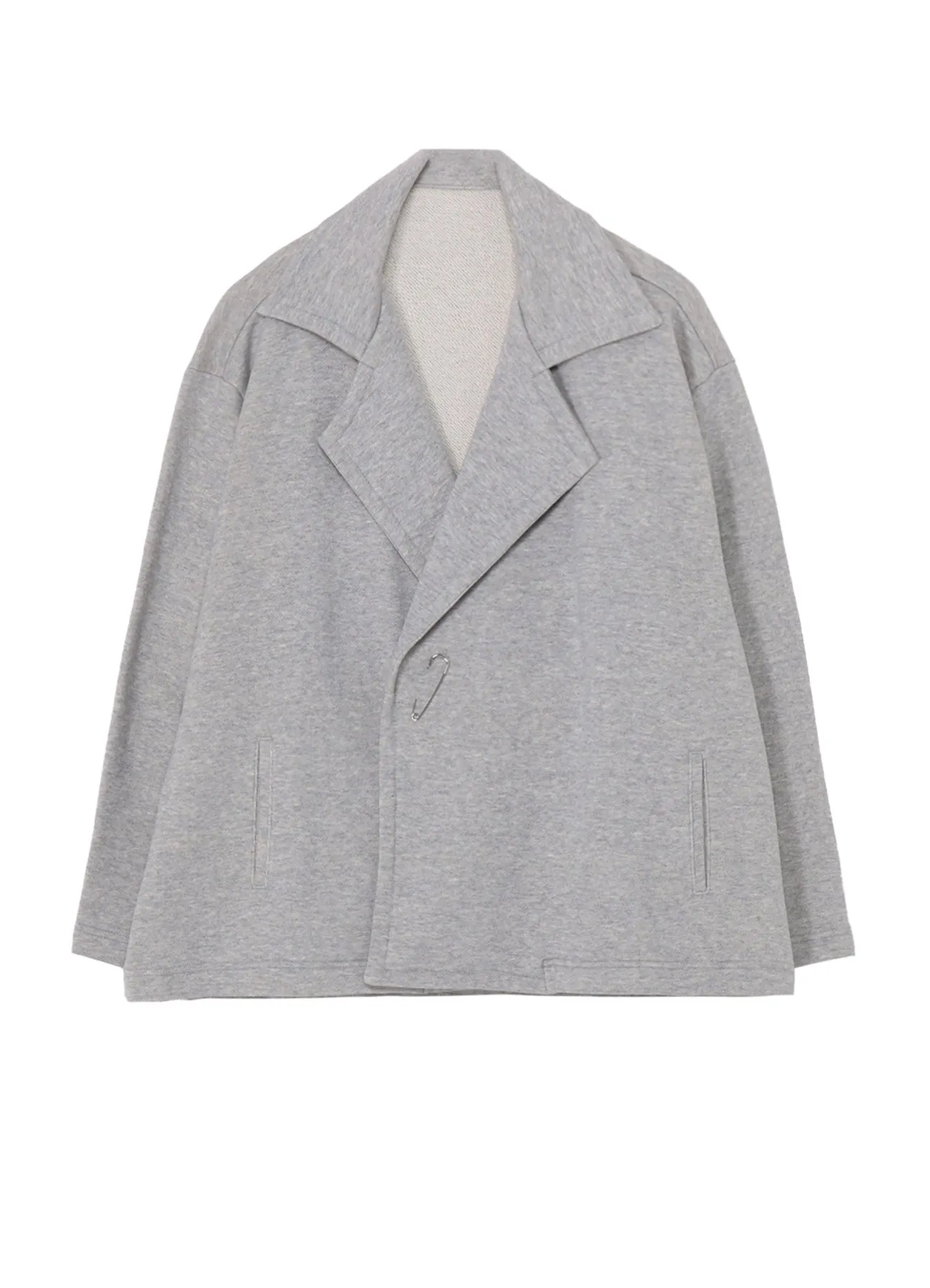 30/10 FRENCH TERRY JACKET LIKE CARDIGAN sold by Yohji Yamamoto
