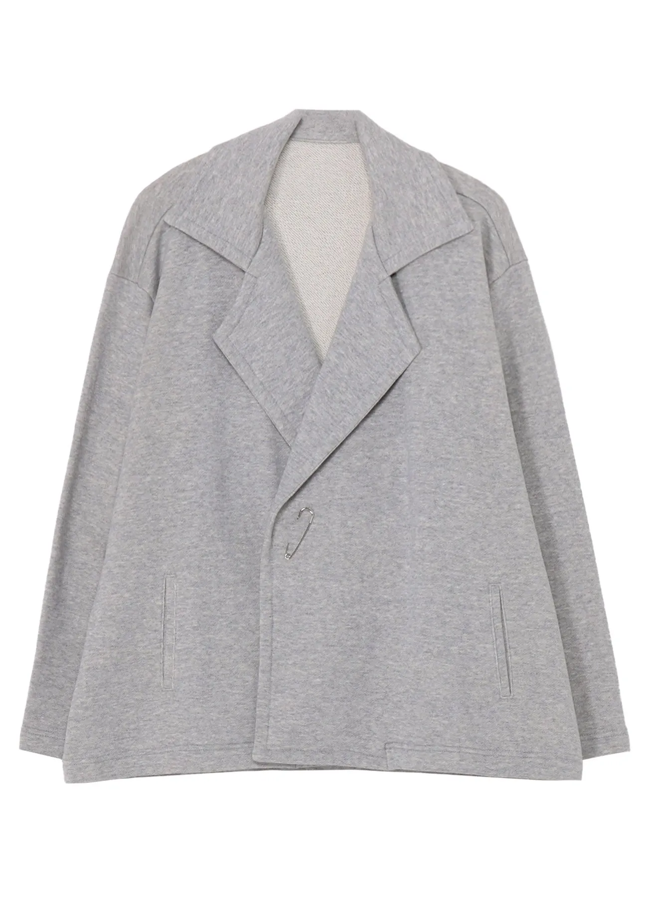30/10 FRENCH TERRY JACKET LIKE CARDIGAN sold by Yohji Yamamoto product image thumbnail 2