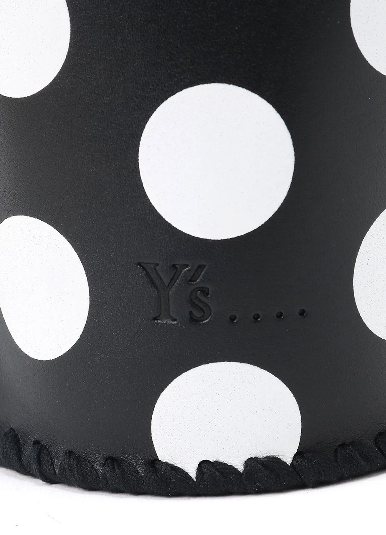 COW LEATHER DRAW STRING BAG sold by Yohji Yamamoto product image thumbnail 5