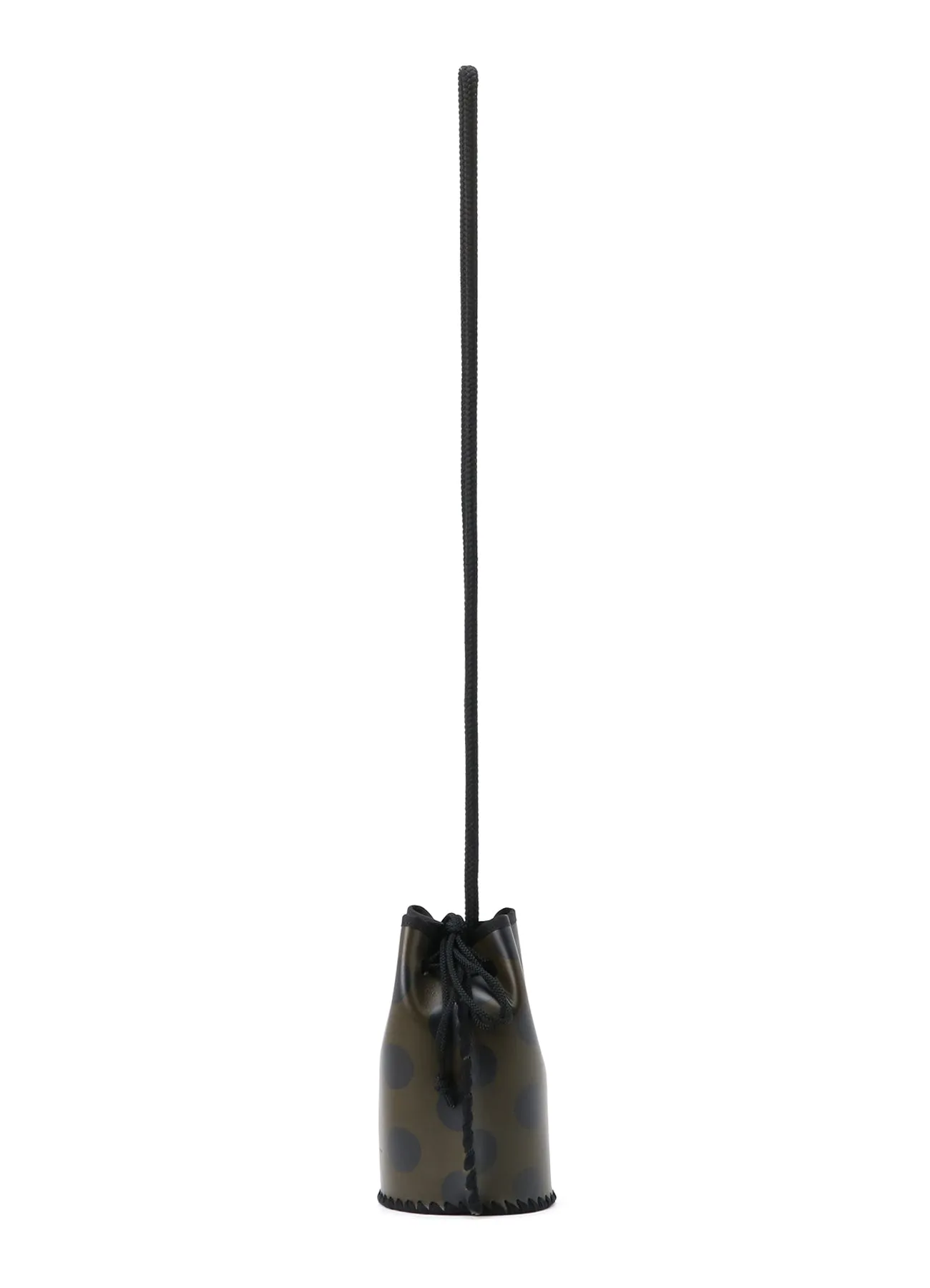 COW LEATHER DRAW STRING BAG sold by Yohji Yamamoto product image thumbnail 3