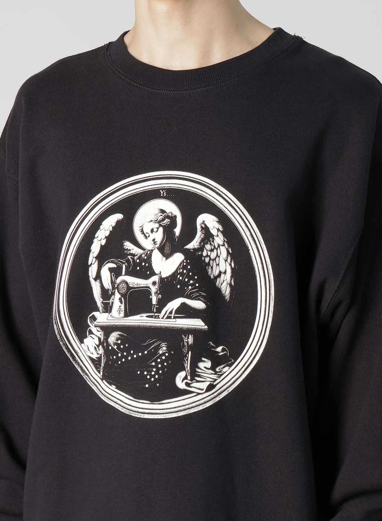 ANGEL PRINT SWEATSHIRT sold by Yohji Yamamoto product image thumbnail 5