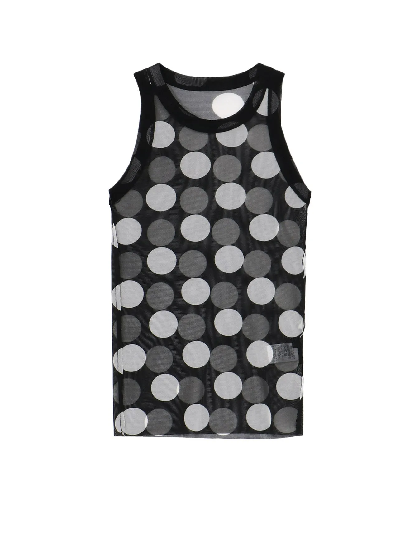 POLKA DOTS TULLE TANKTOP sold by Yohji Yamamoto