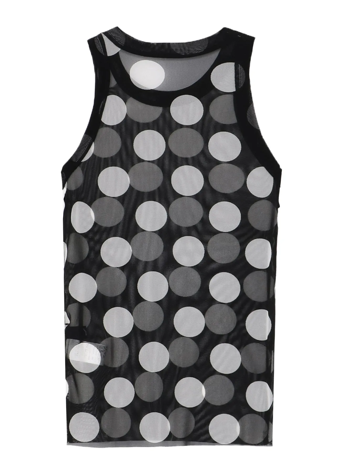 POLKA DOTS TULLE TANKTOP sold by Yohji Yamamoto product image thumbnail 3