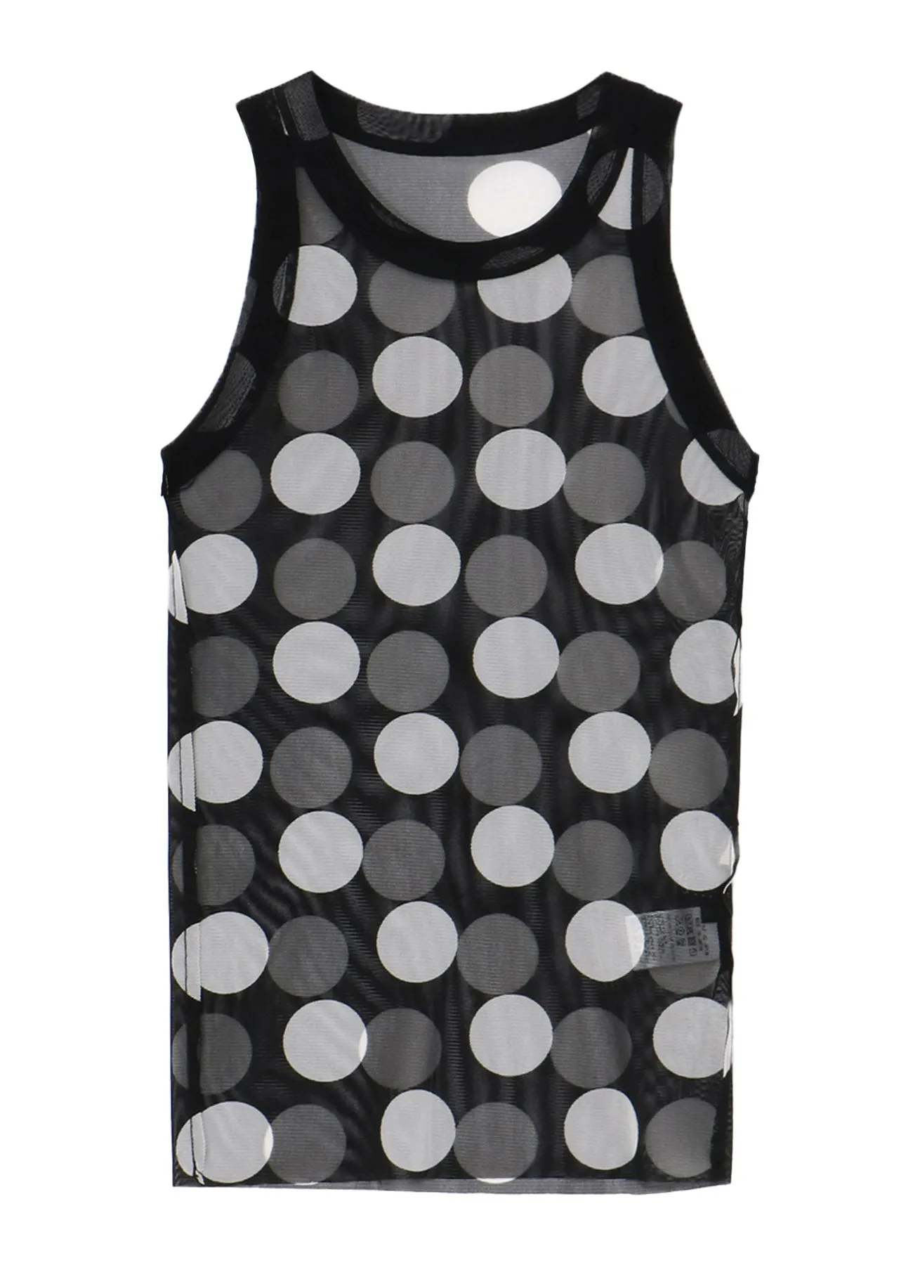 POLKA DOTS TULLE TANKTOP sold by Yohji Yamamoto product image thumbnail 2