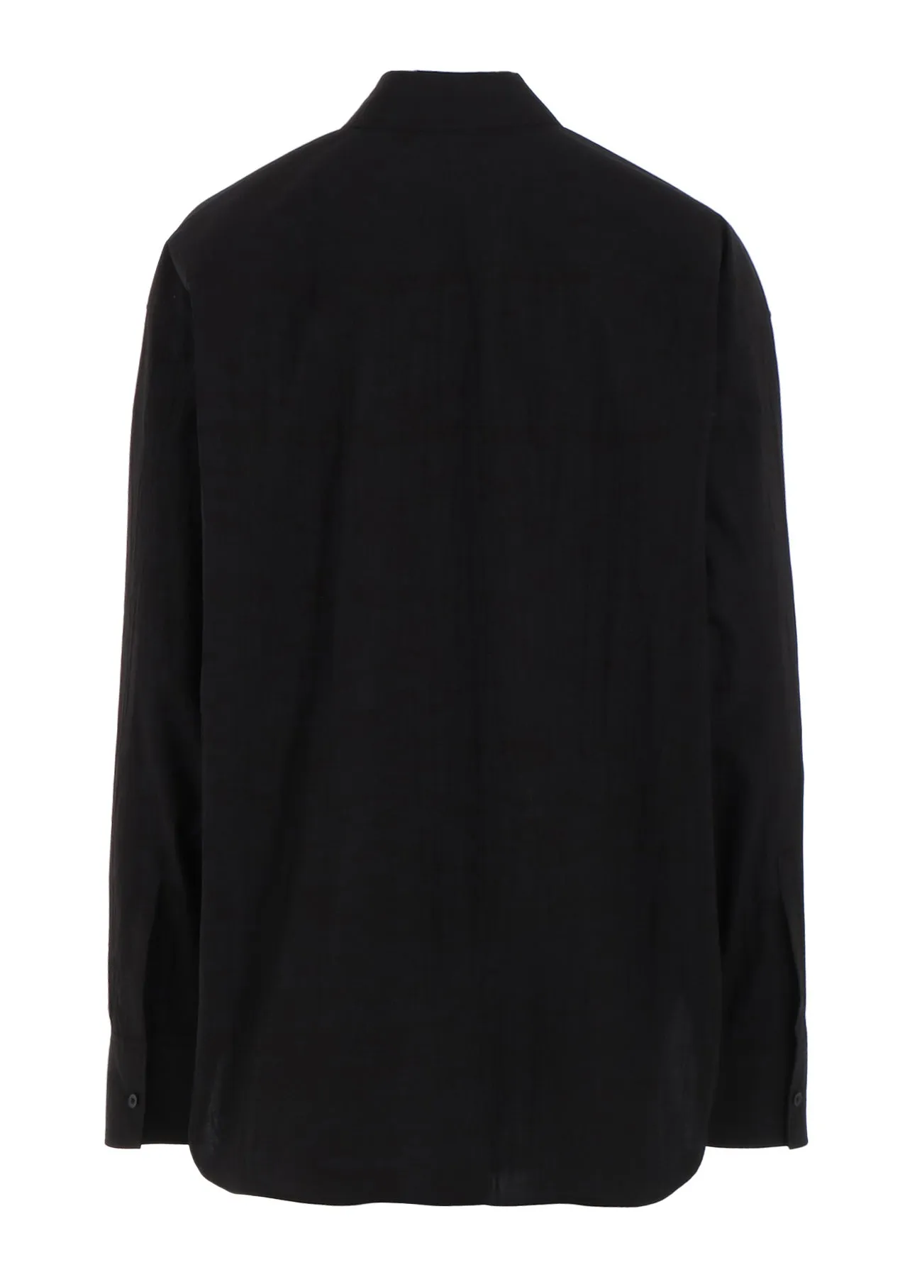 HIGH COUNT TYPEWRITER REGULAR SHIRT sold by Yohji Yamamoto product image thumbnail 4