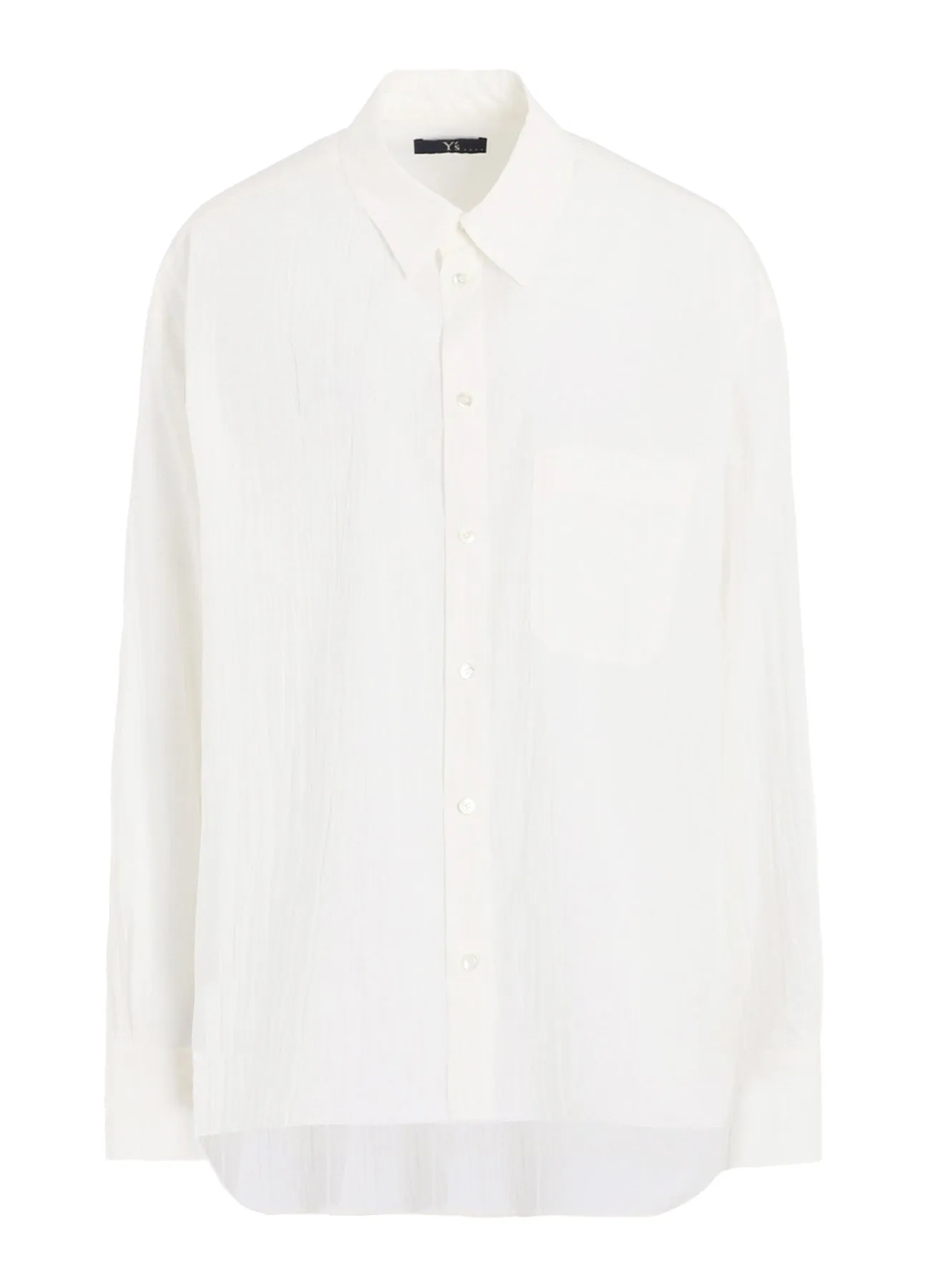 HIGH COUNT TYPEWRITER REGULAR SHIRT sold by Yohji Yamamoto product image thumbnail 2