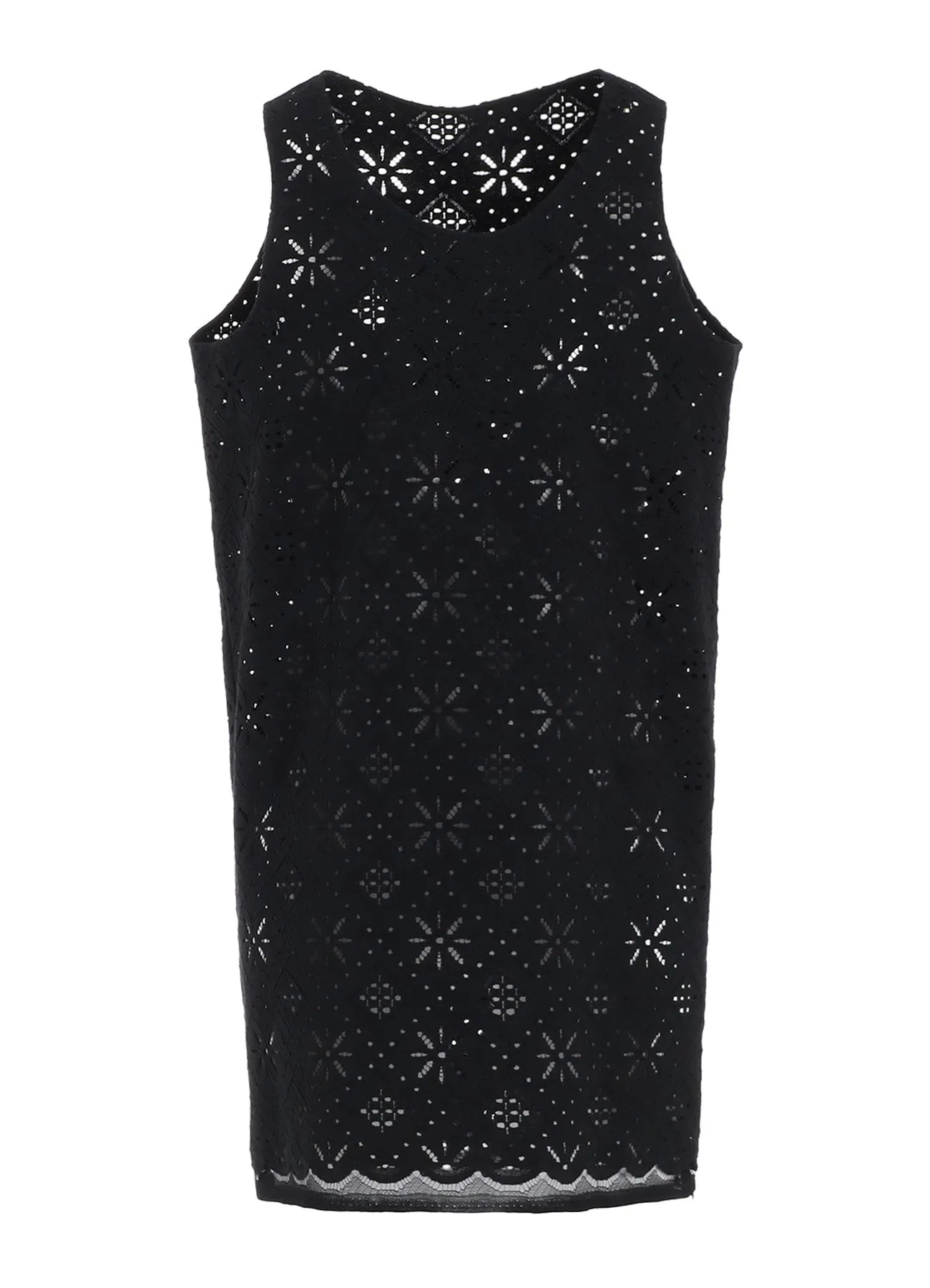 COTTON LACE SLEEVELESS BLOUSE sold by Yohji Yamamoto product image thumbnail 2