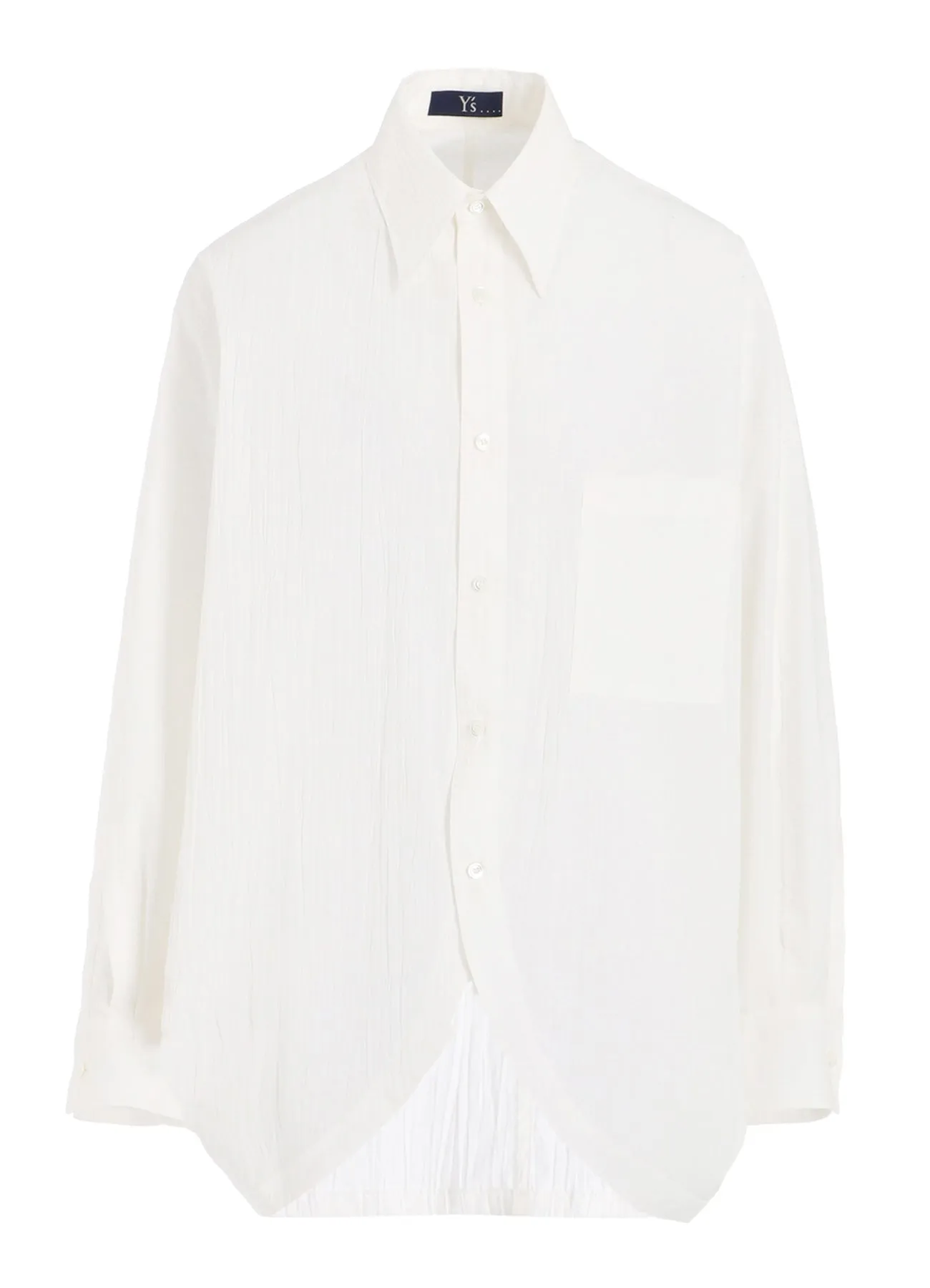 HIGH COUNT TYPEWRITER DOLMAN SLEEVE SHIRT sold by Yohji Yamamoto product image thumbnail 2