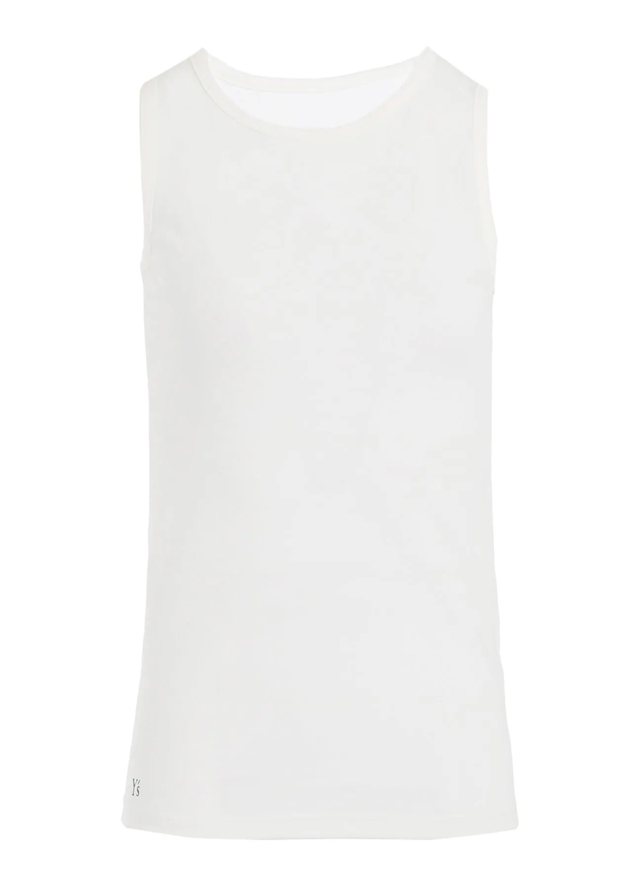 Y'S LOGO COTTON TANKTOP sold by Yohji Yamamoto product image thumbnail 2