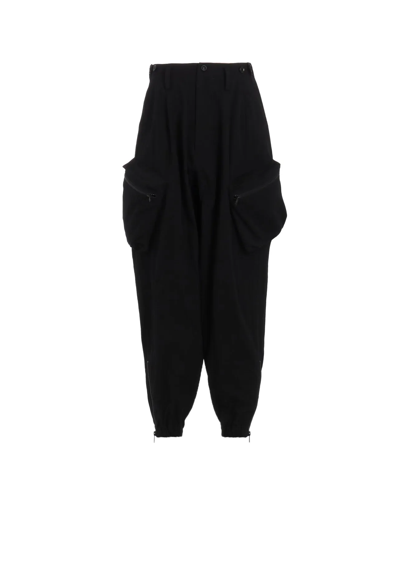 C/NY GABARDINE ZIP POCKET PANTS sold by Yohji Yamamoto