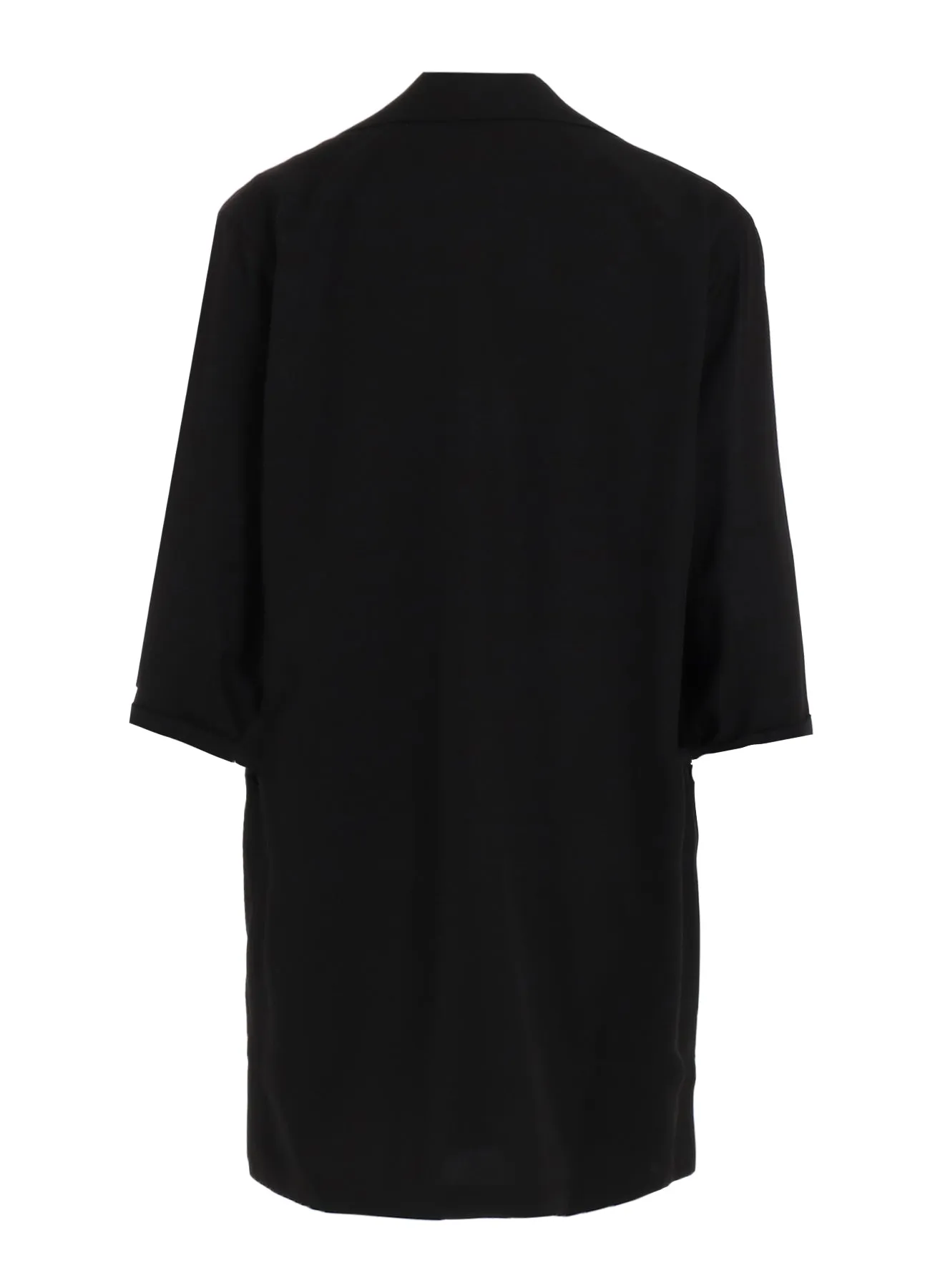 RAYON TWILL 3/4 SLEEVE JACKET sold by Yohji Yamamoto product image thumbnail 3