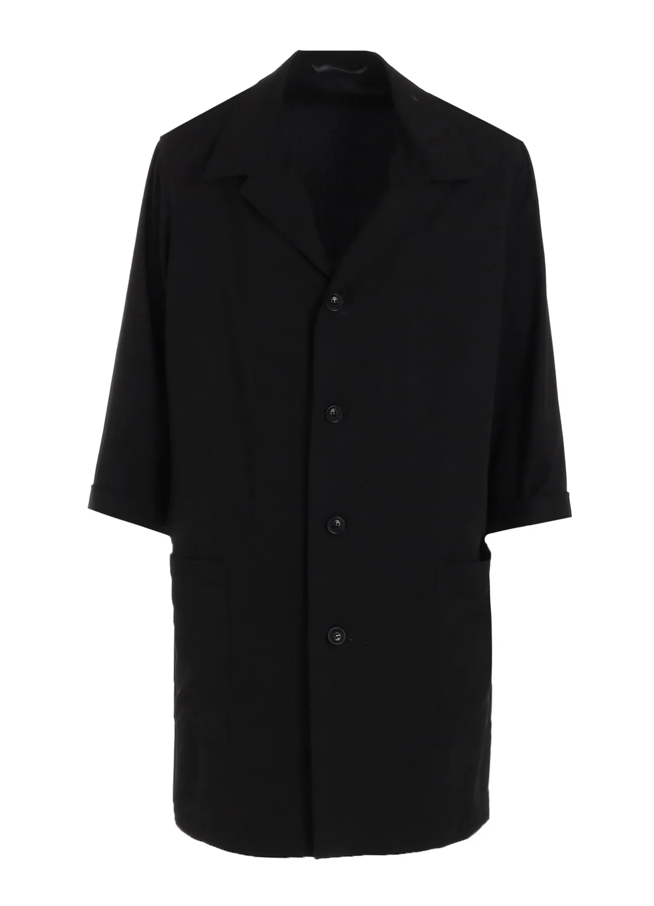 RAYON TWILL 3/4 SLEEVE JACKET sold by Yohji Yamamoto product image thumbnail 2
