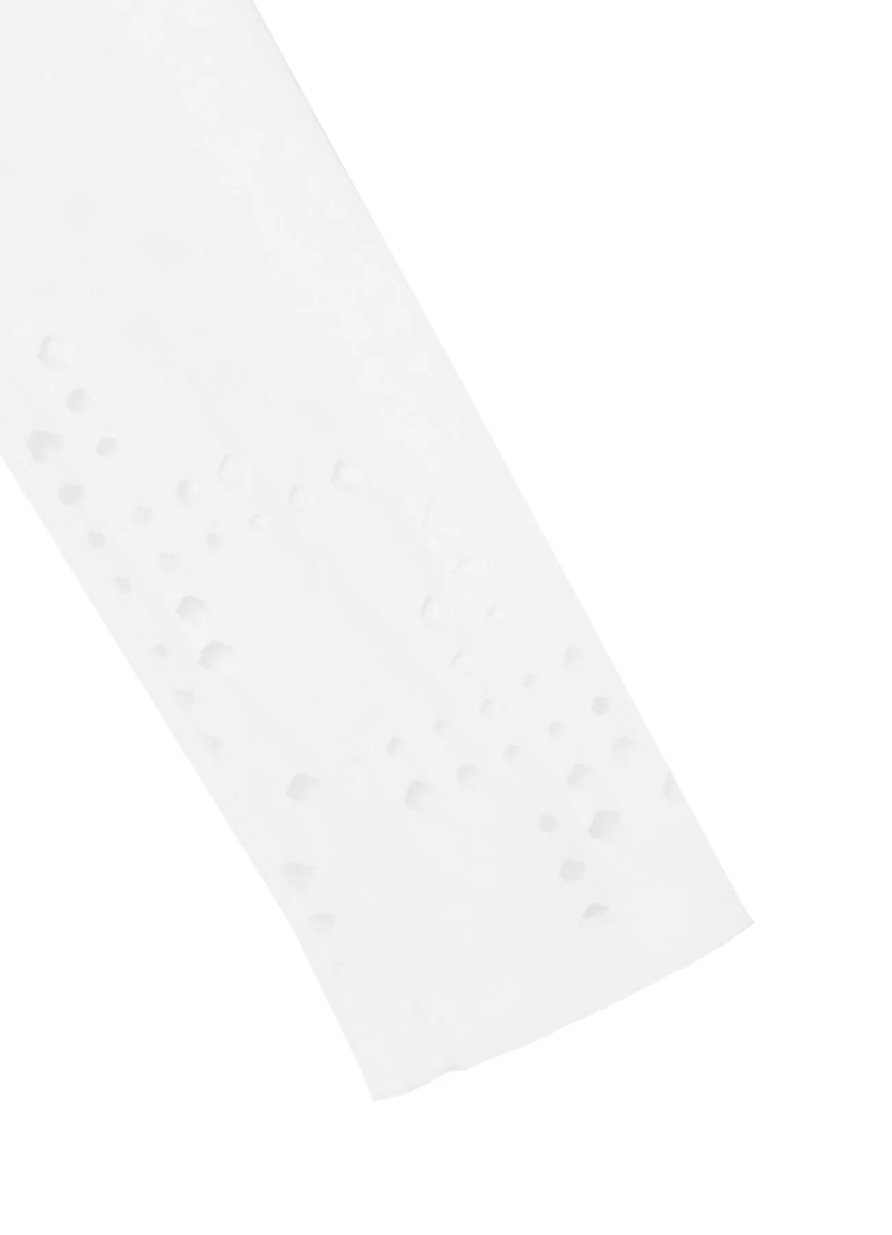 COTTON JERSEY HOLE DESIGN LONG SLEEVE T sold by Yohji Yamamoto product image thumbnail 5