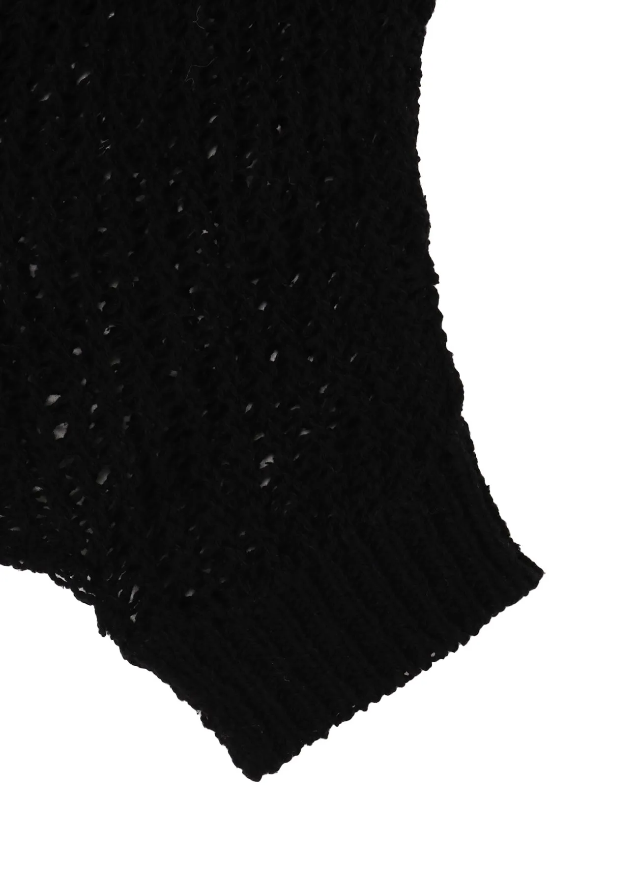 DAMAGE PROCESSED STRIPE JERSEY HOODED PULLOVER sold by Yohji Yamamoto product image thumbnail 5