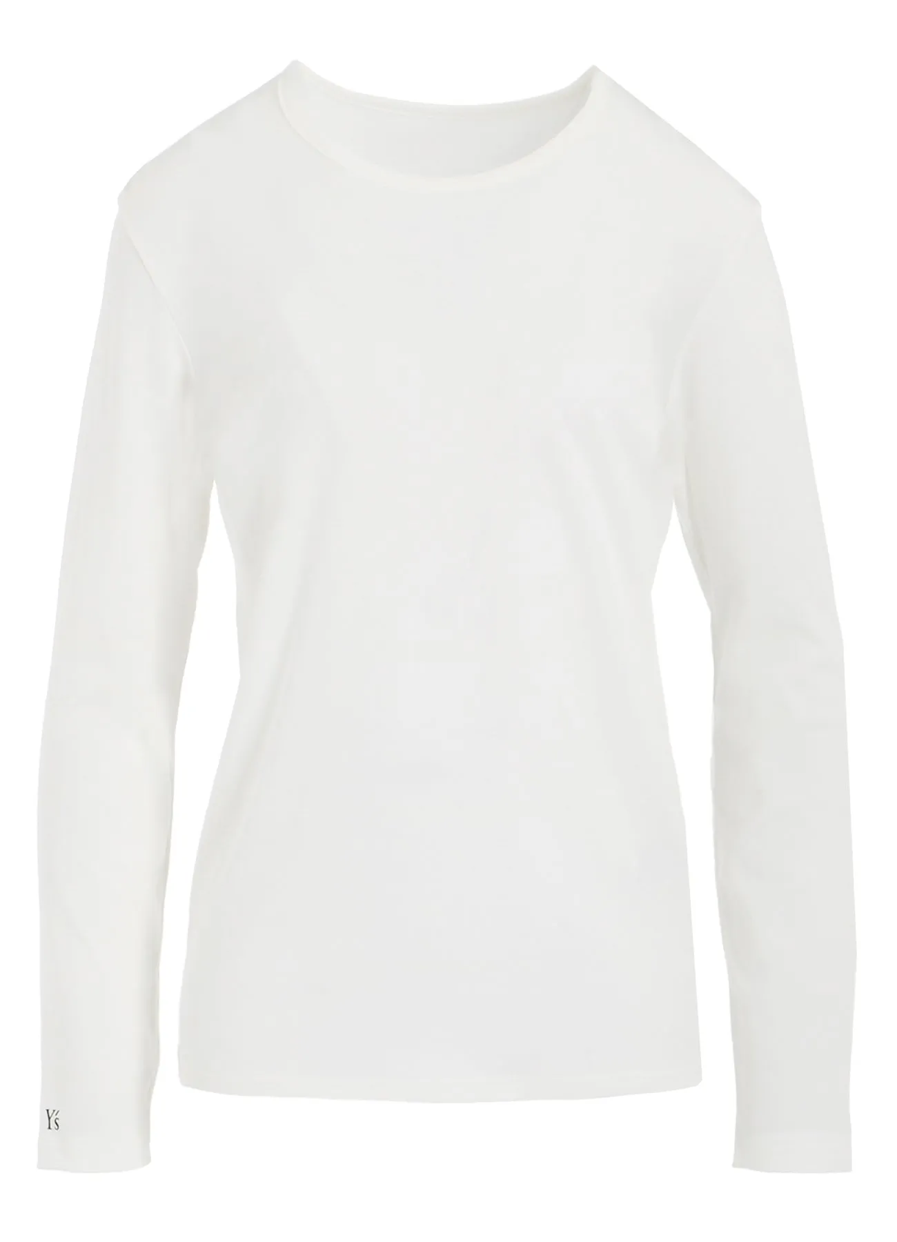 Y'S LOGO ROUND NECK LONG SLEEVE T sold by Yohji Yamamoto product image thumbnail 2