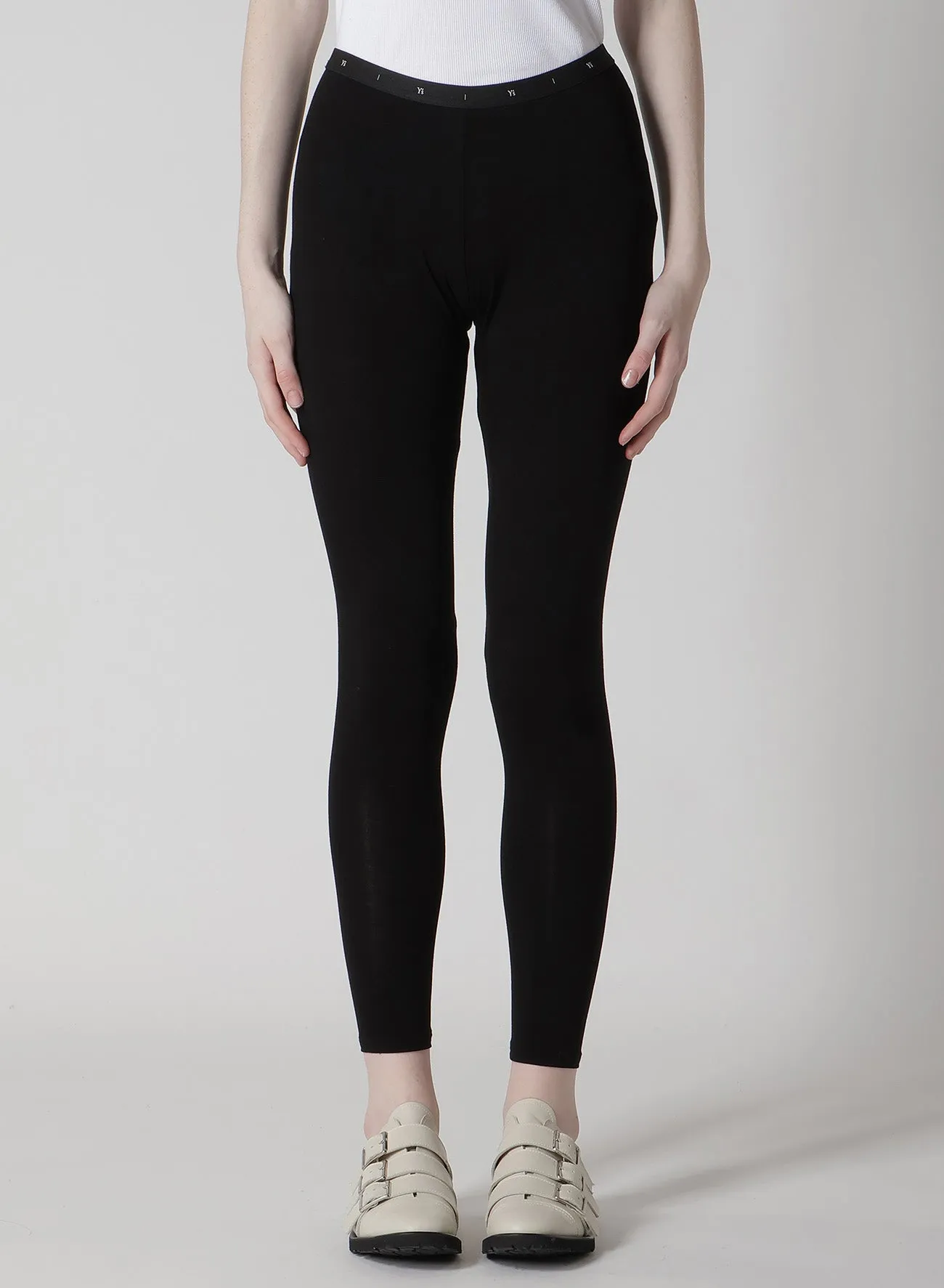 RAYON JERSEY LEGGINGS sold by Yohji Yamamoto product image thumbnail 4