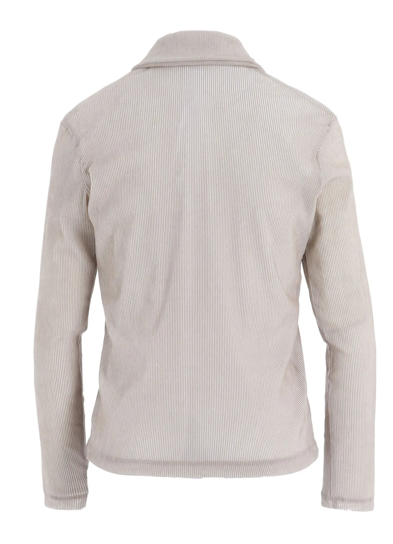 NY TULLE FLOCKED ROUND COLLAR CARDIGAN sold by Yohji Yamamoto product image thumbnail 4