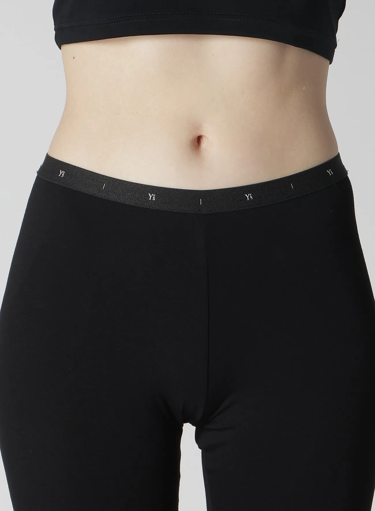 RAYON JERSEY KNEE LENGTH LEGGINGS sold by Yohji Yamamoto product image thumbnail 5