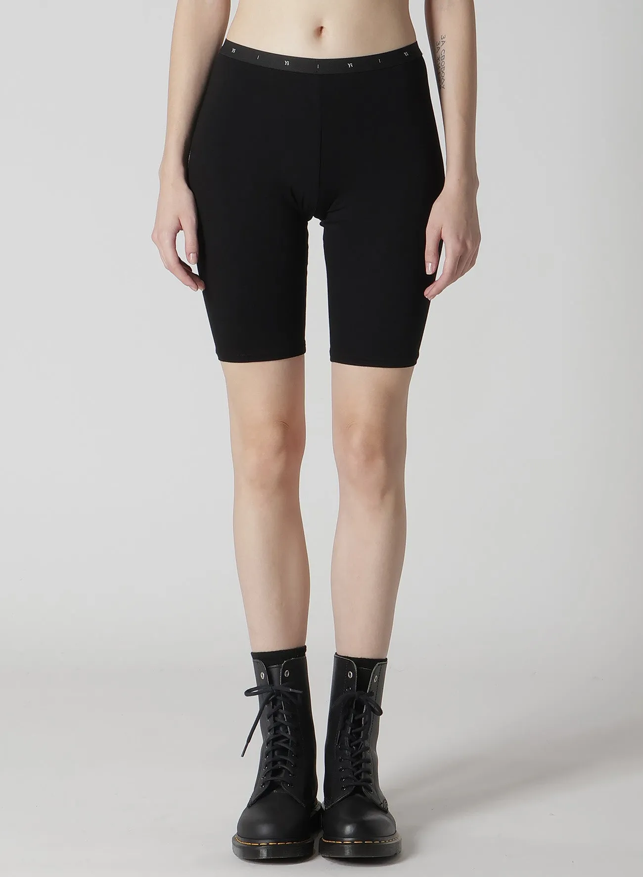 RAYON JERSEY KNEE LENGTH LEGGINGS sold by Yohji Yamamoto product image thumbnail 4